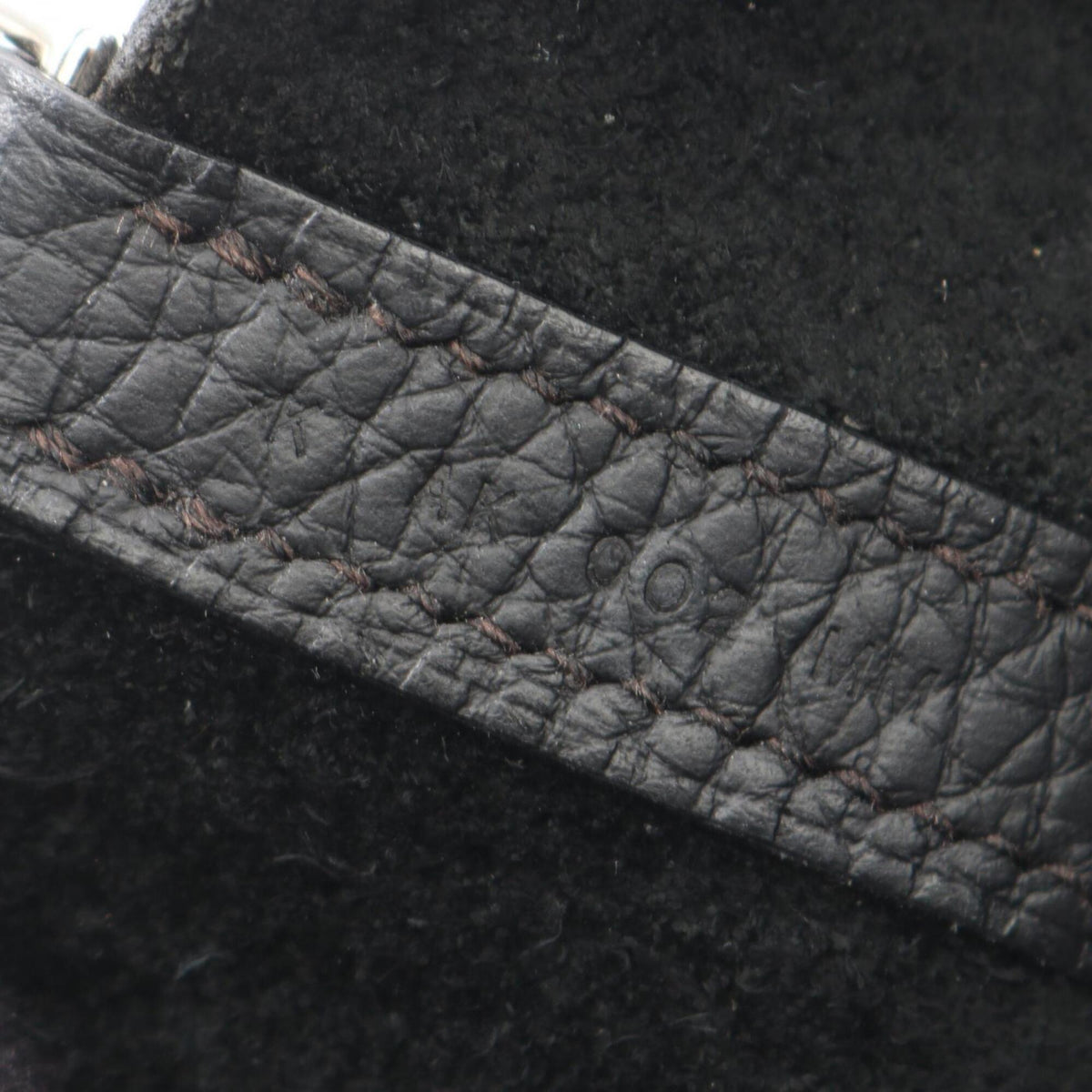 Hermes Black Taurillon Clemence Leather Leather Handbag (Pre-Owned)