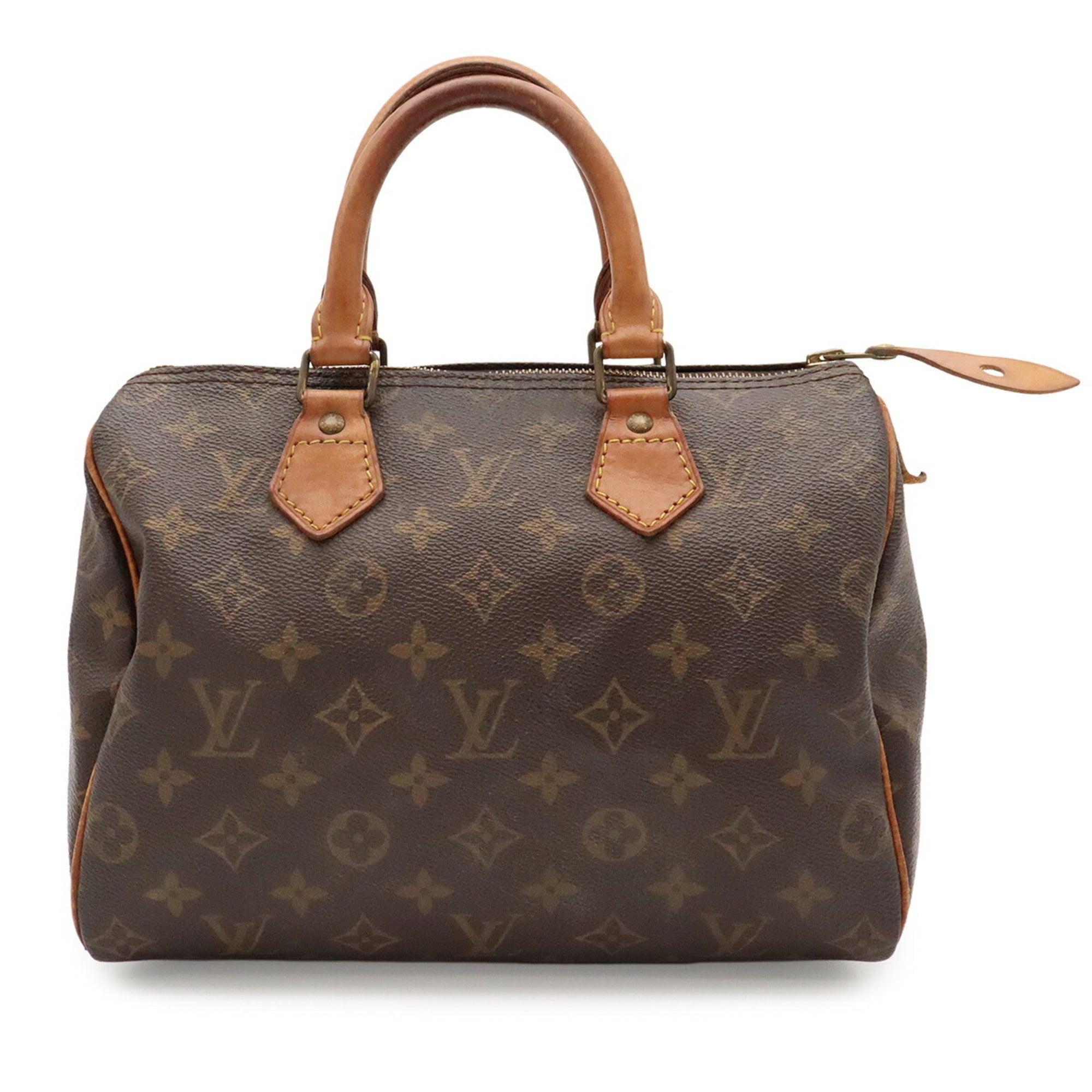 Louis Vuitton Brown Monogram Canvas Handbag (Pre-Owned)