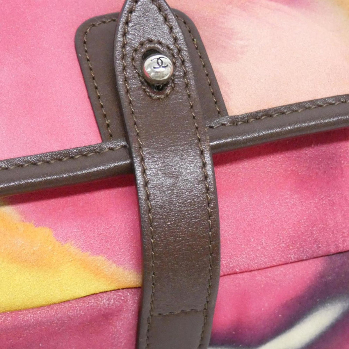 Chanel Multi-Color Pink Shoulder Bag (Pre-Owned)