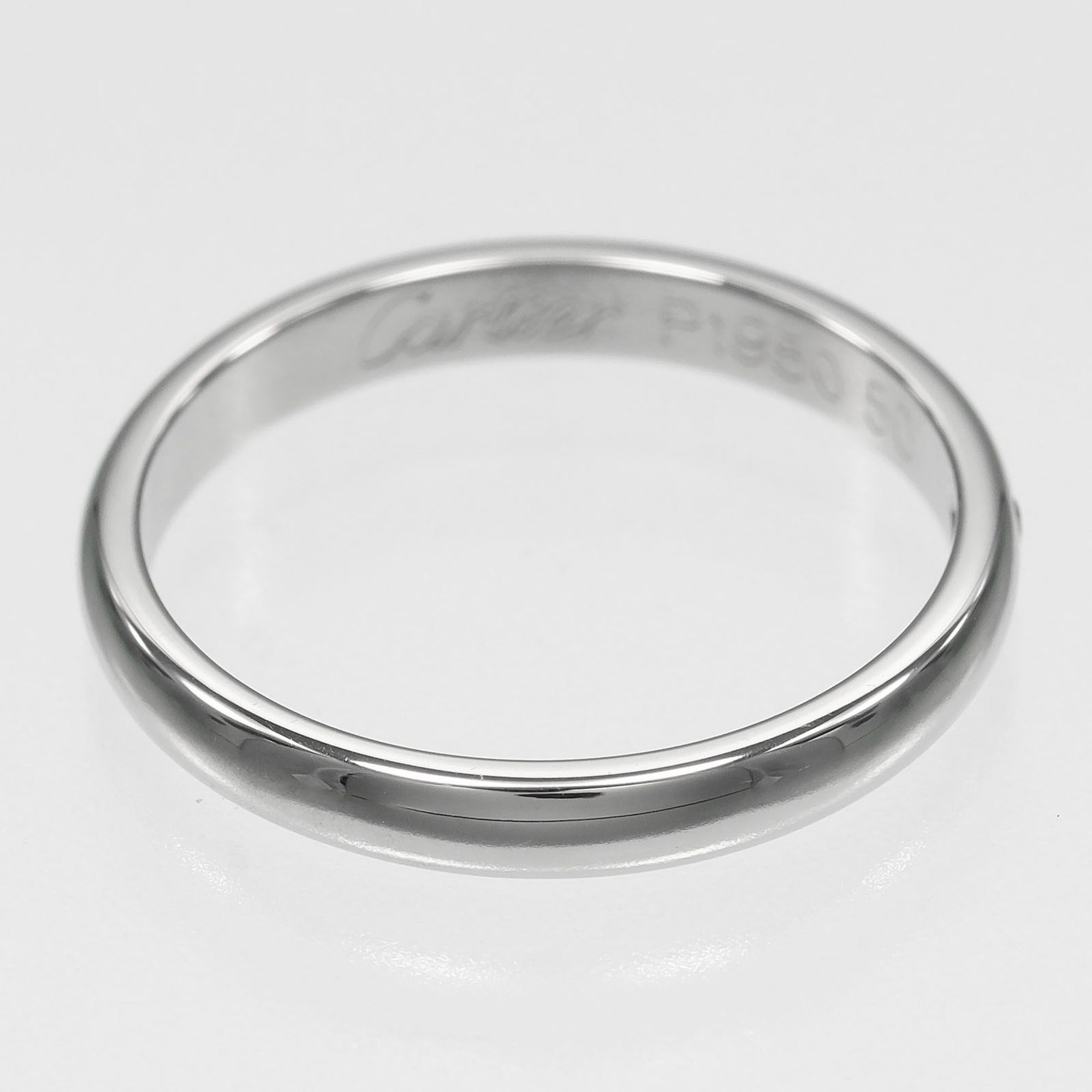 Cartier Platinum 950 Band Ring (Pre-Owned)