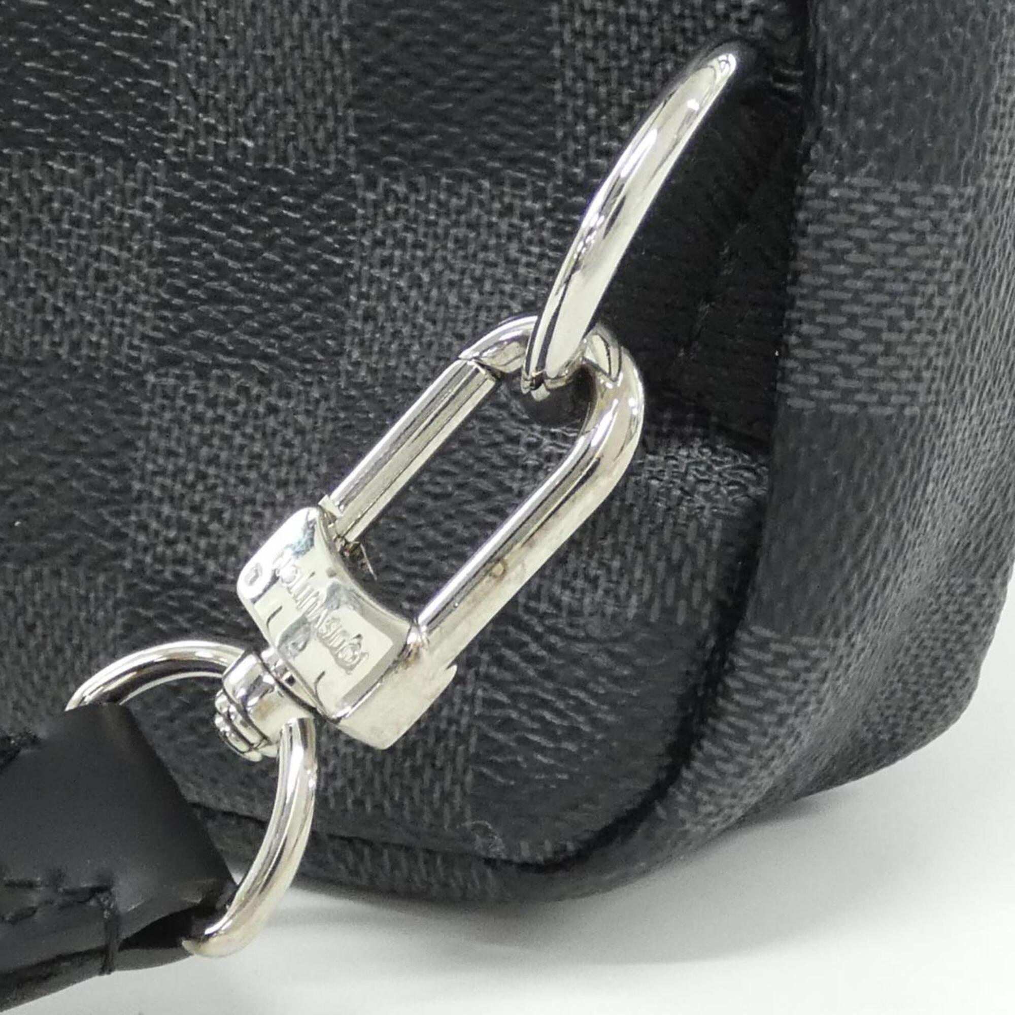 Louis Vuitton Damier Graphite Graphite Damier Graphite Shoulder Bag (Pre-Owned)