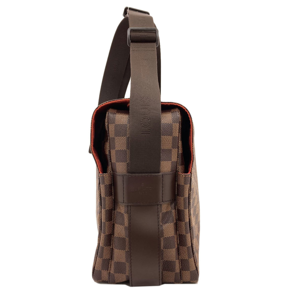 Louis Vuitton Damier Damier Canvas Ebene Damier Canvas Shoulder Bag (Pre-Owned)
