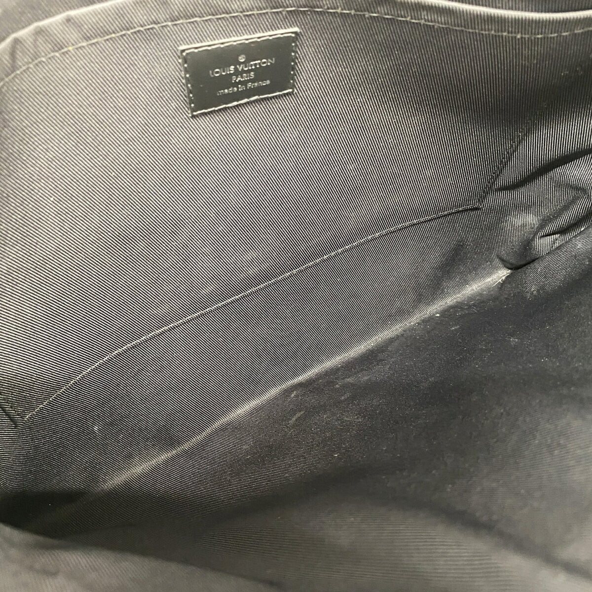 Louis Vuitton Black Clutch Bag (Pre-Owned)