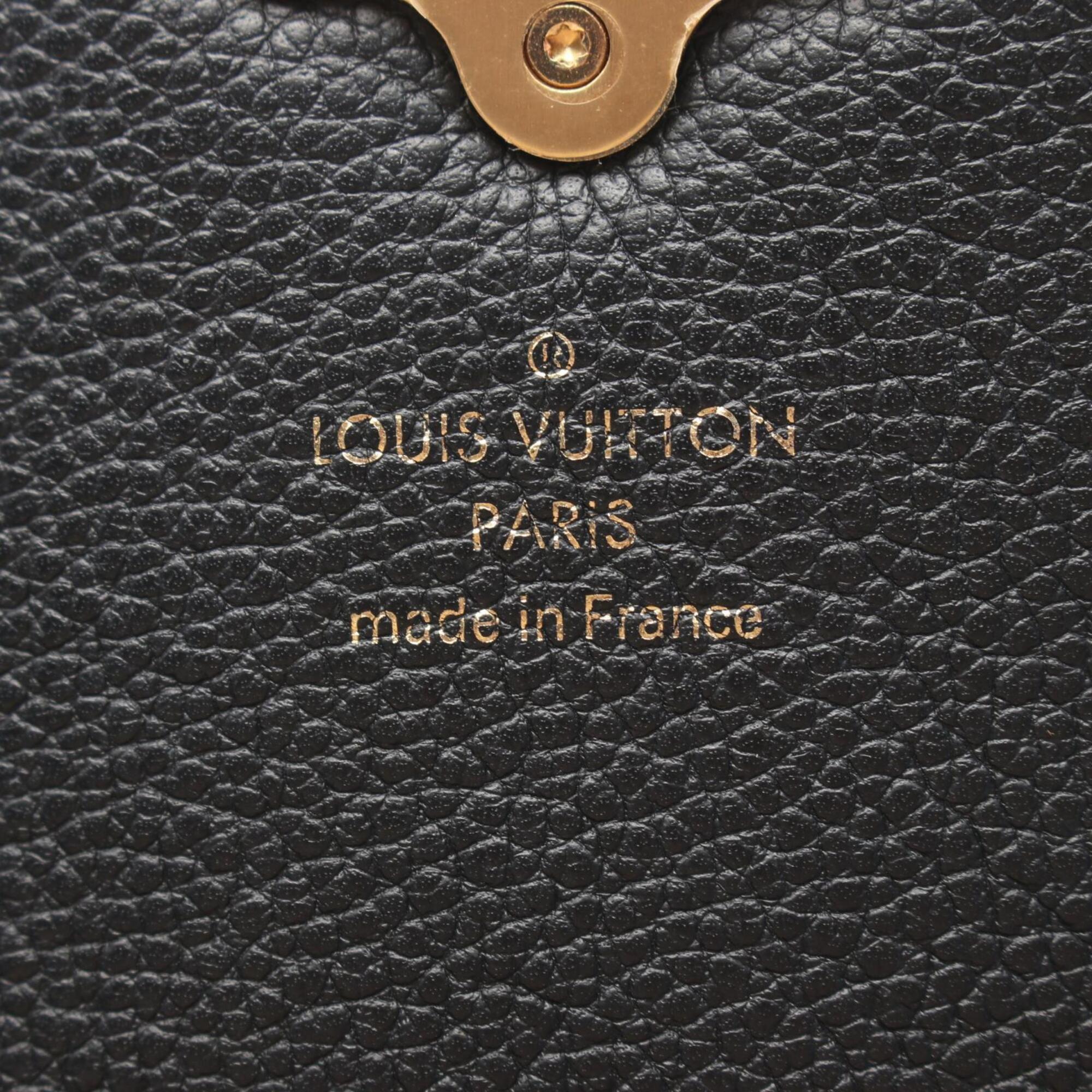 Louis Vuitton Black Brown Damier Canvas Noir Coated Canvas Handbag Shoulder Bag (Pre-Owned)