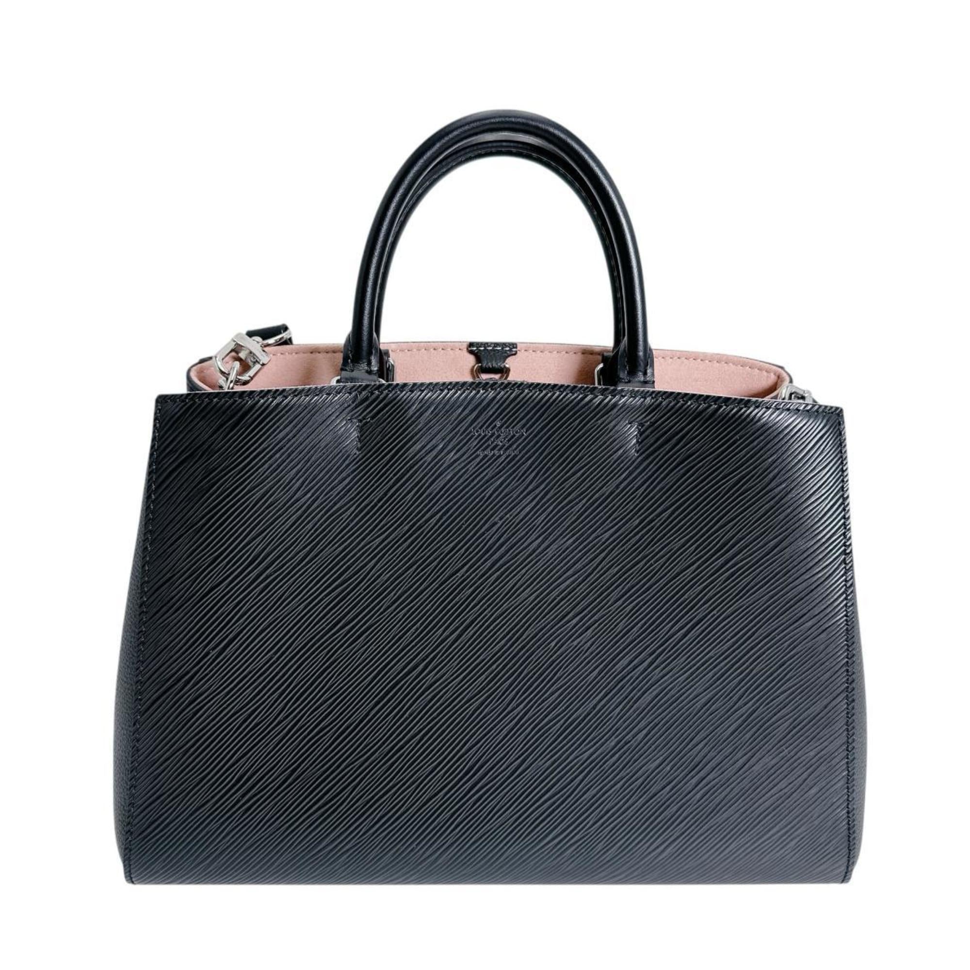 Louis Vuitton Black Epi Leather Handbag Pouch (Pre-Owned)