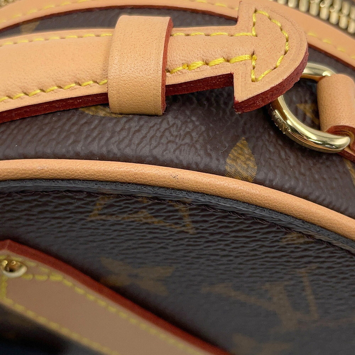 Louis Vuitton Monogram Beige Brown Monogram Handbag Shoulder Bag (Pre-Owned)