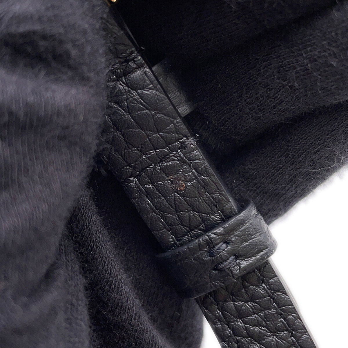 Louis Vuitton Black Noir Exotic Leather Handbag (Pre-Owned)