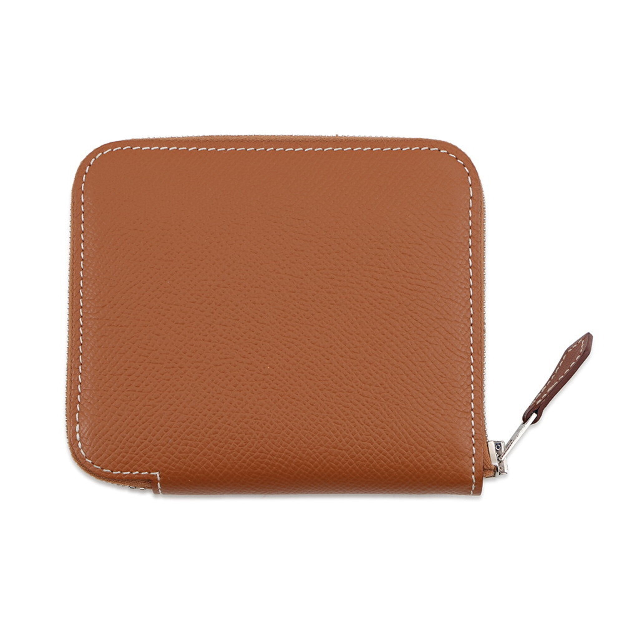 Hermes Gold Epsom Leather Coin Purse/Coin Case (Pre-Owned)