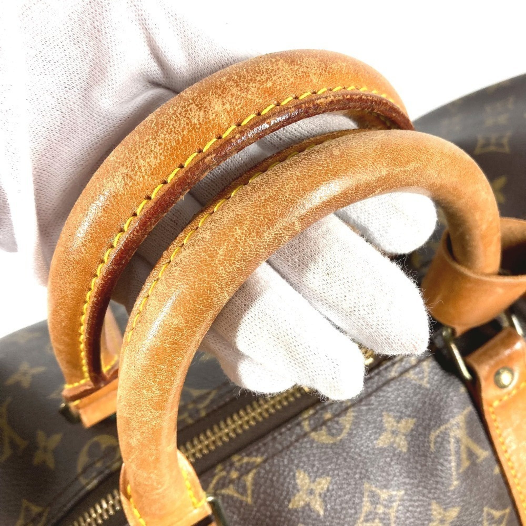 Louis Vuitton Monogram Brown Monogram Boston Bag Handbag (Pre-Owned)