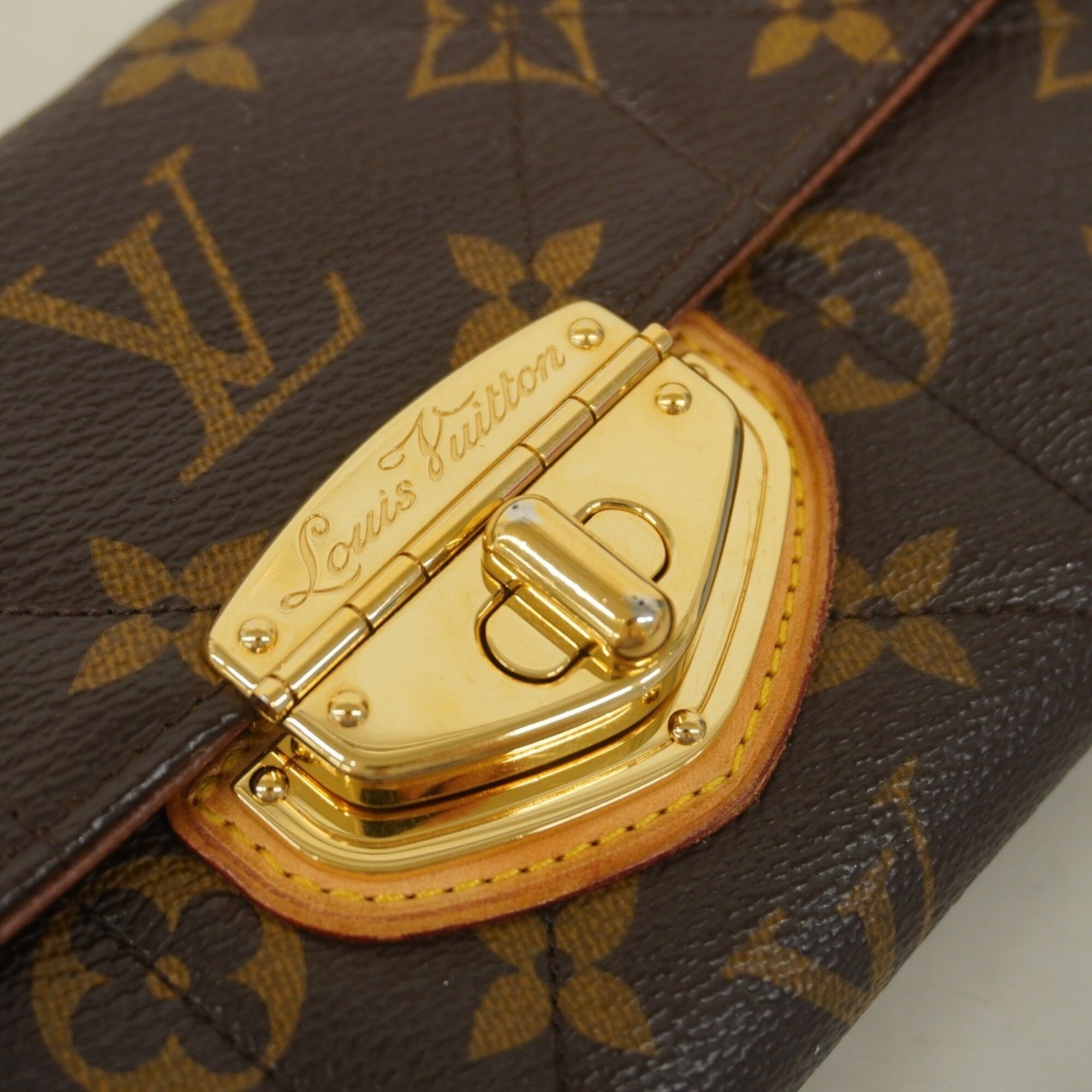 Louis Vuitton Brown Long Wallet (Bi-Fold) (Pre-Owned)