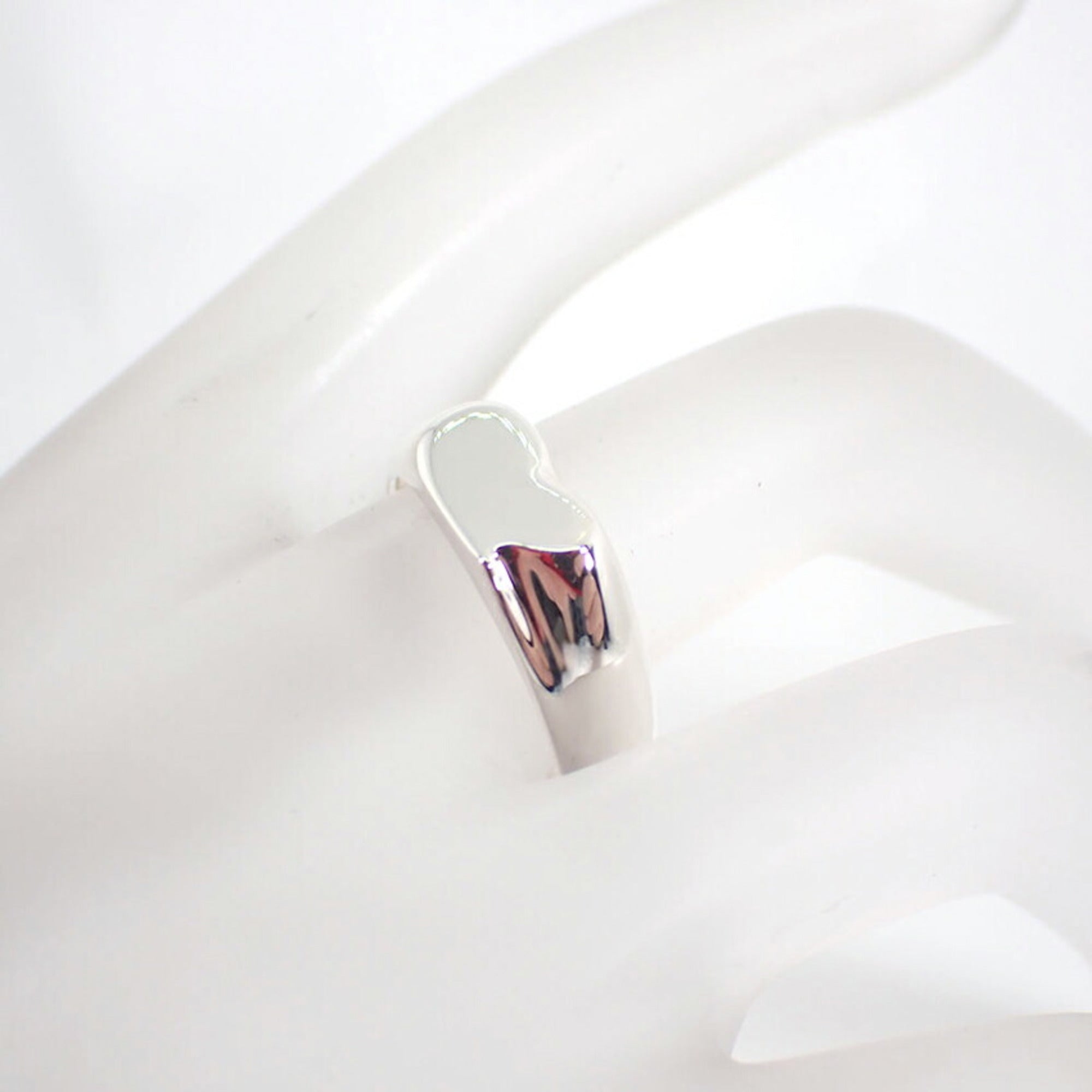 Tiffany Sterling Silver 925 Band Ring (Pre-Owned)