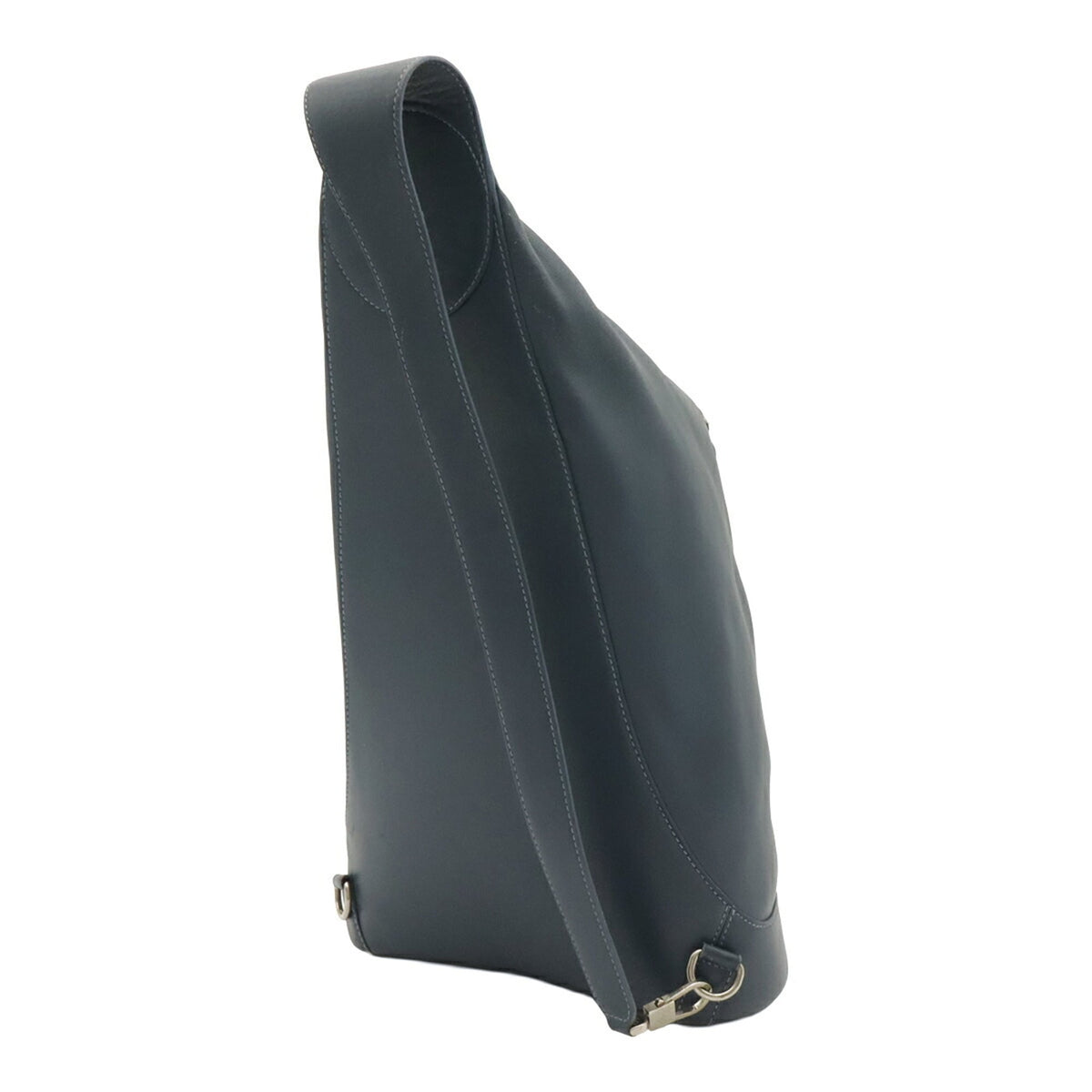 Loewe Blue Leather Pouch Shoulder Bag Sling Bag (Pre-Owned)