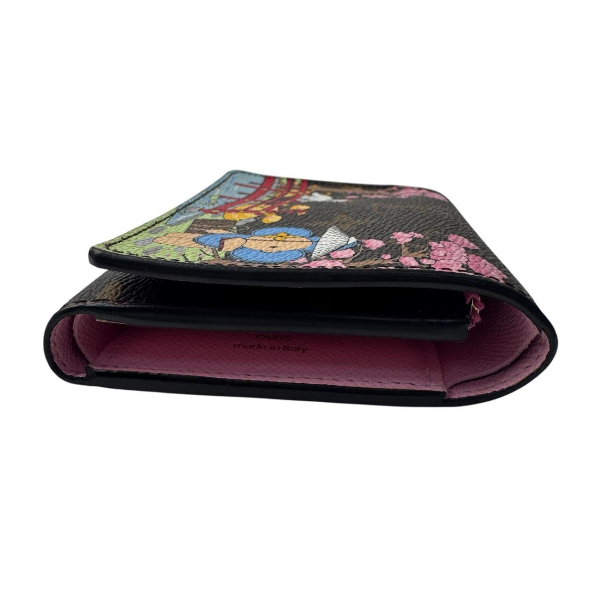Louis Vuitton Multi-Color Leather Wallet (Tri-Fold) (Pre-Owned)