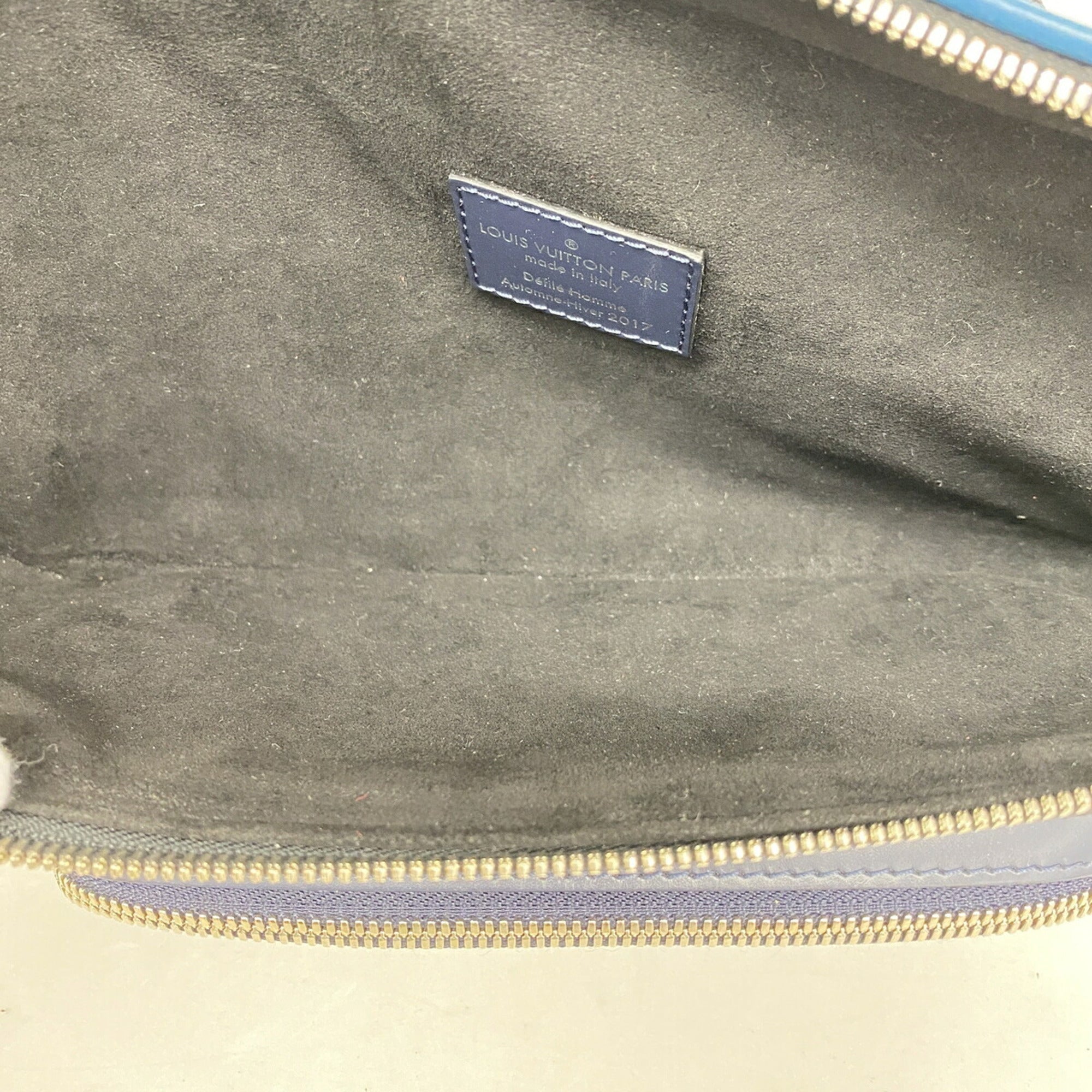 Louis Vuitton Blue Noir Fanny Pack (Pre-Owned)