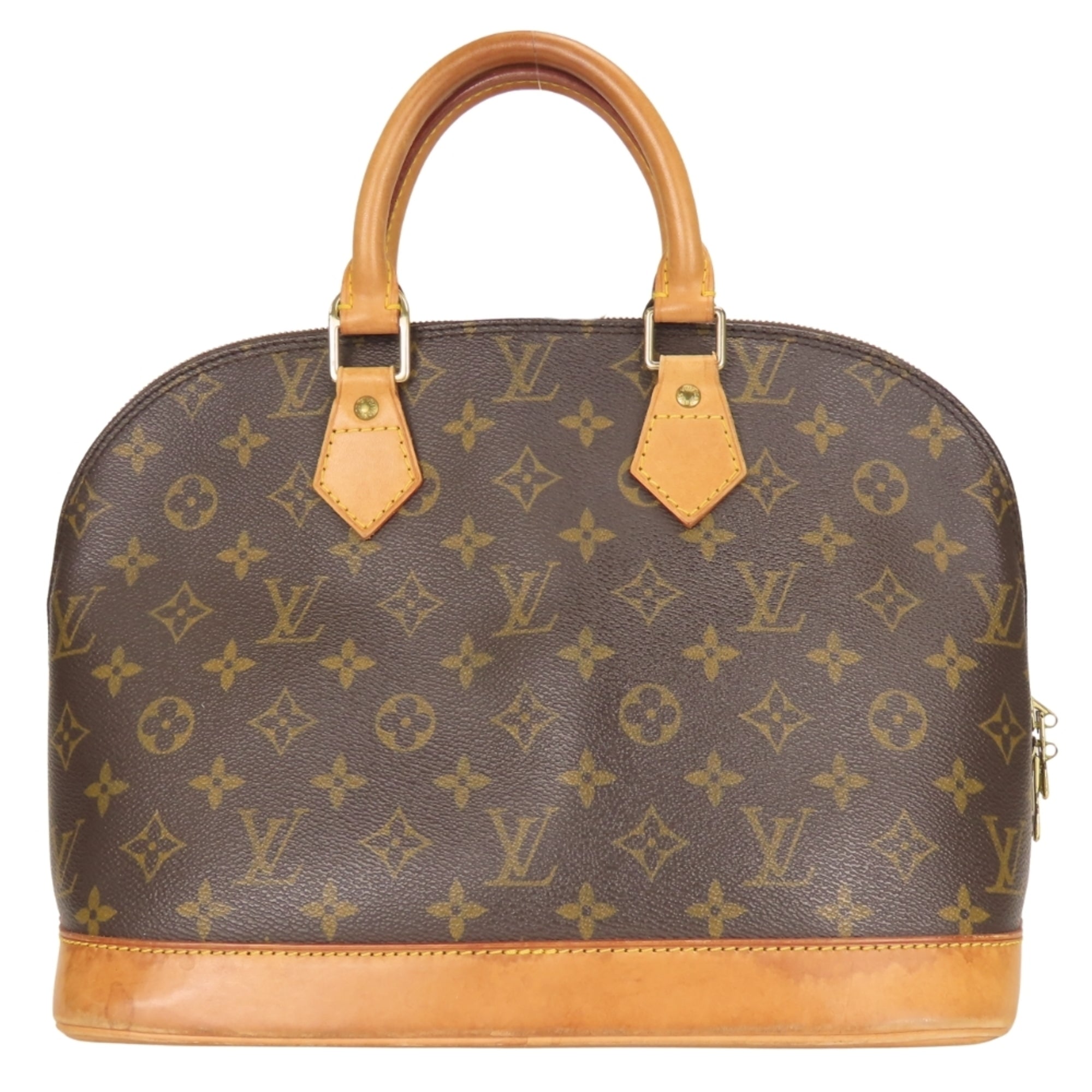 Louis Vuitton Monogram Brown Monogram Leather Handbag (Pre-Owned)