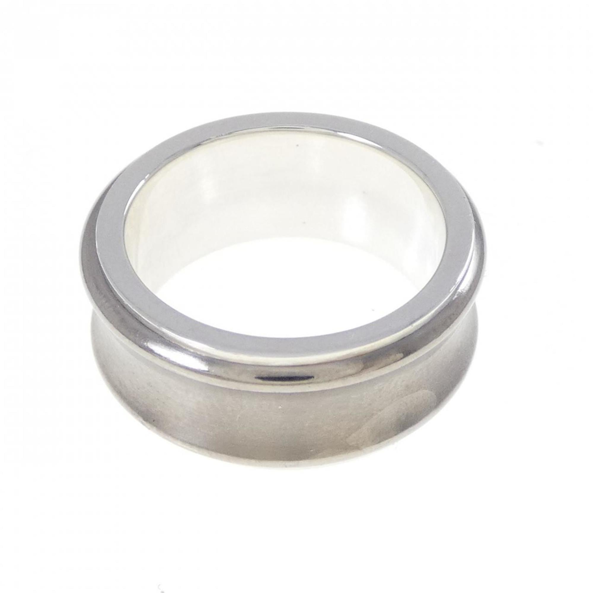 Tiffany Silver 925 Titanium Band Ring (Pre-Owned)