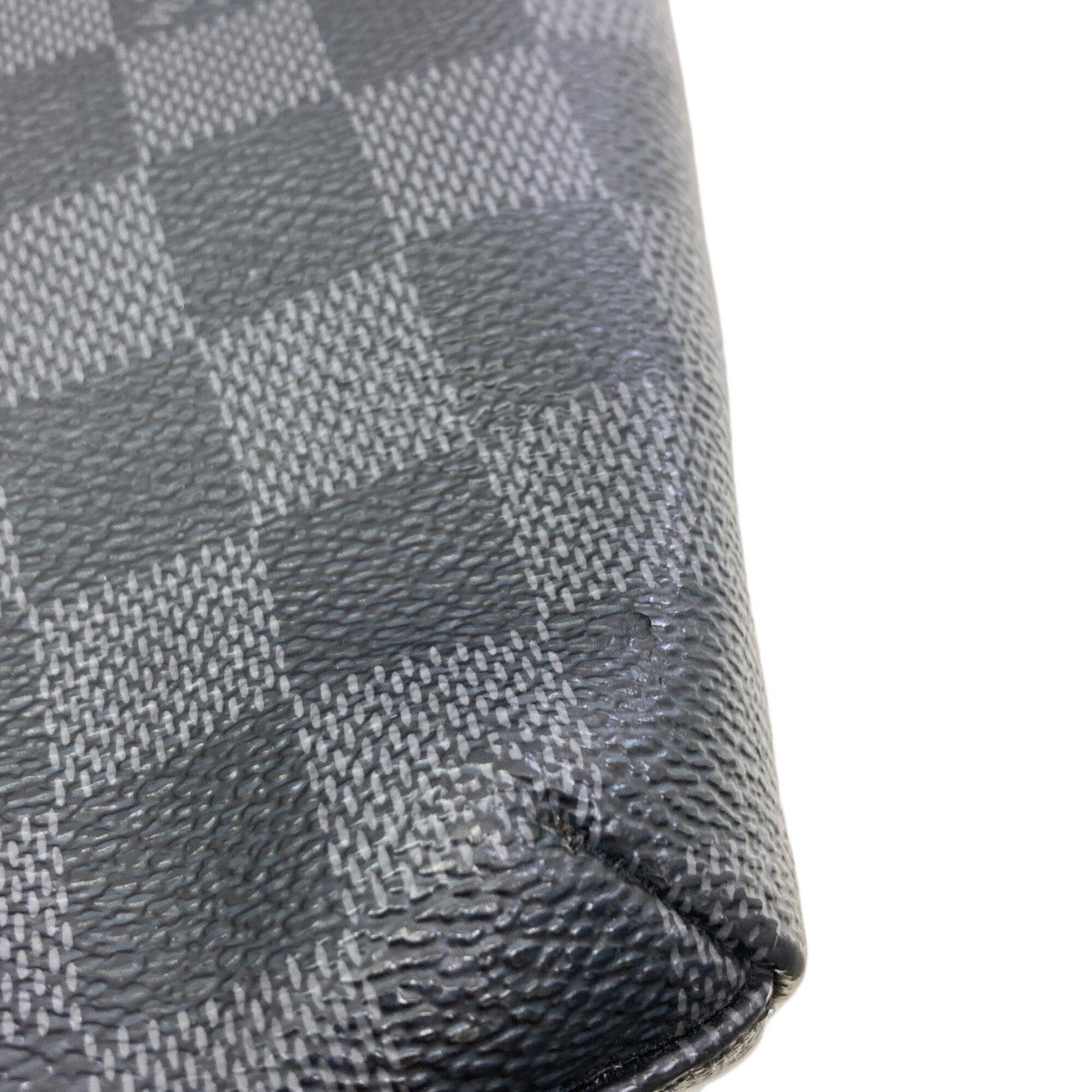 Louis Vuitton Damier Graphite Tobacco Damier Canvas Shoulder Bag (Pre-Owned)