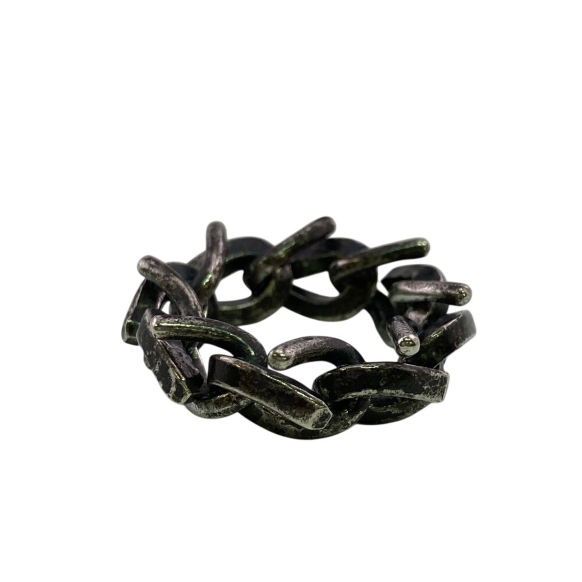 Tiffany Silver Silver 925 Band Ring (Pre-Owned)