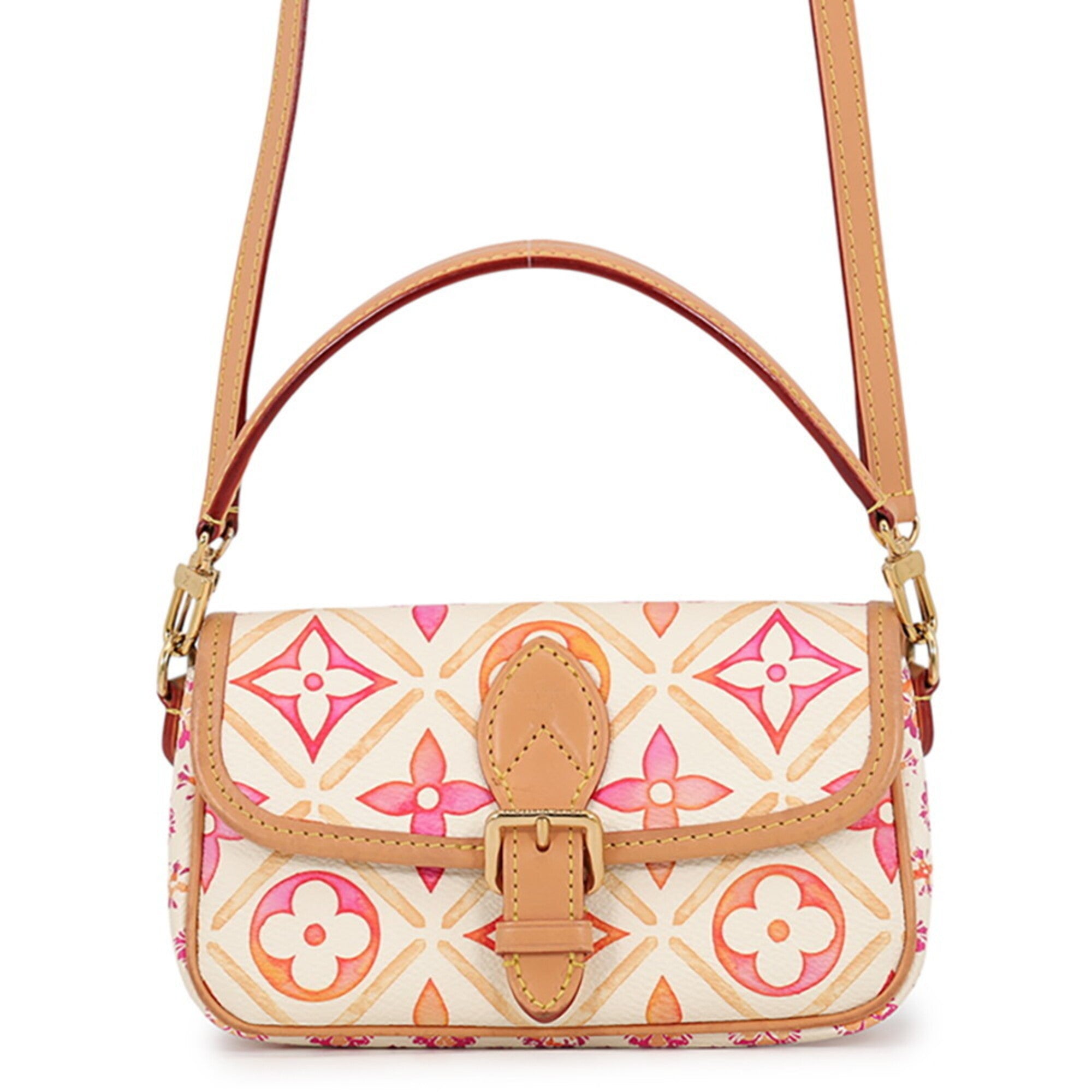 Louis Vuitton Monogram White Monogram Handbag (Pre-Owned)