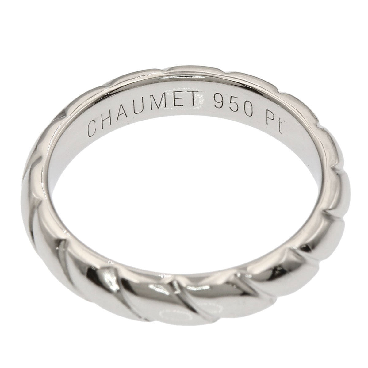 Chaumet Platinum 950 Band Ring (Pre-Owned)
