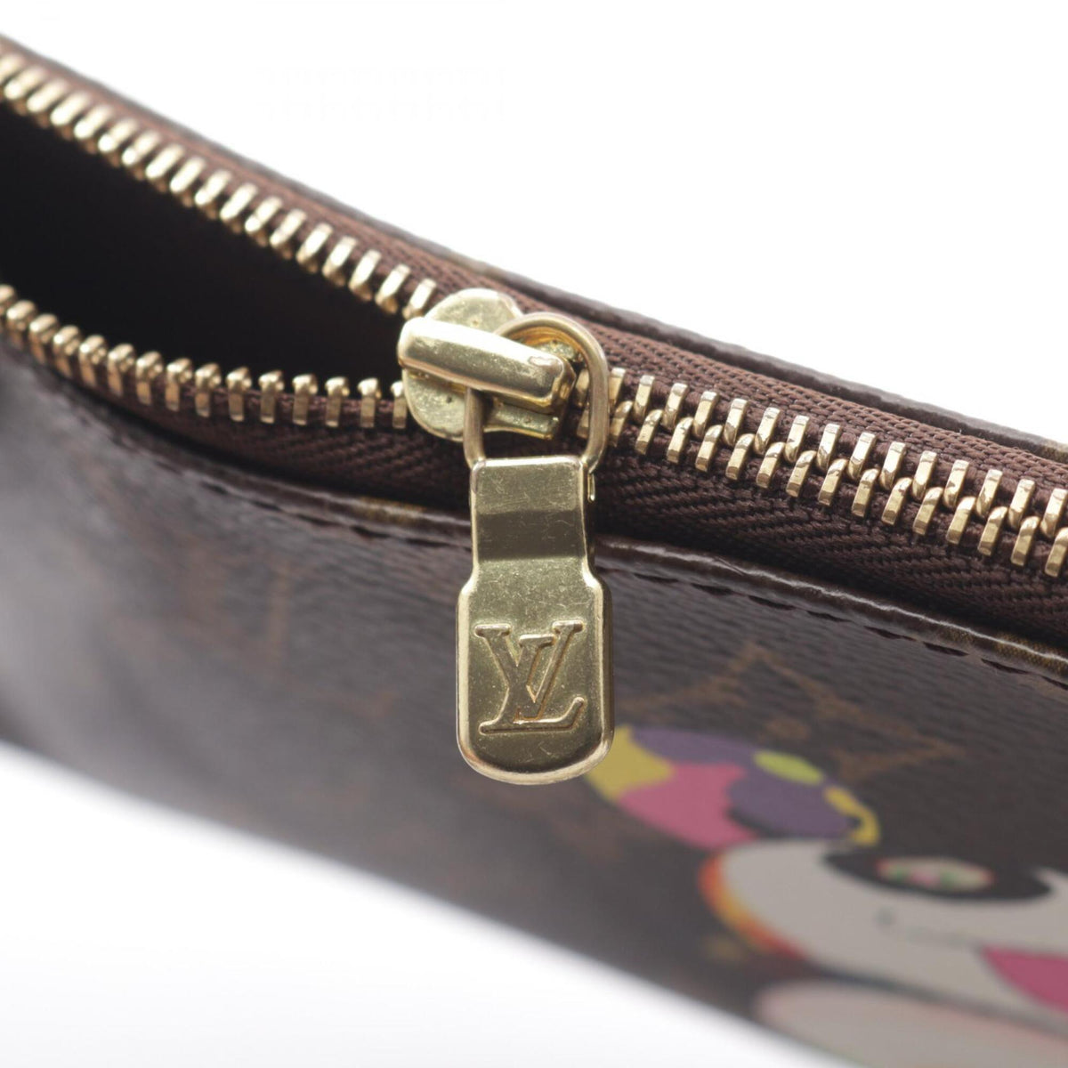 Louis Vuitton Brown Monogram Panda Coated Canvas Pvc Monogram Leather Handbag (Pre-Owned)