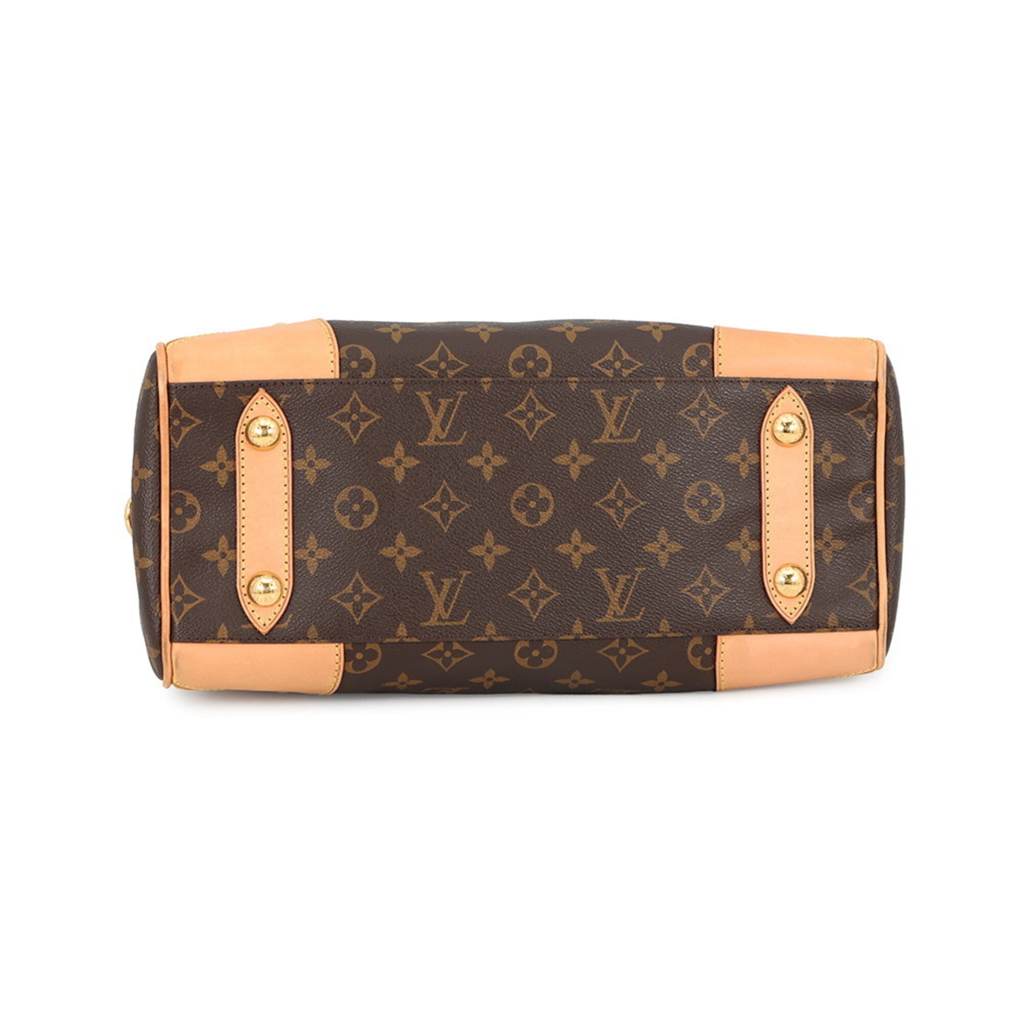 Louis Vuitton Monogram Beige Monogram Handbag Shoulder Bag (Pre-Owned)