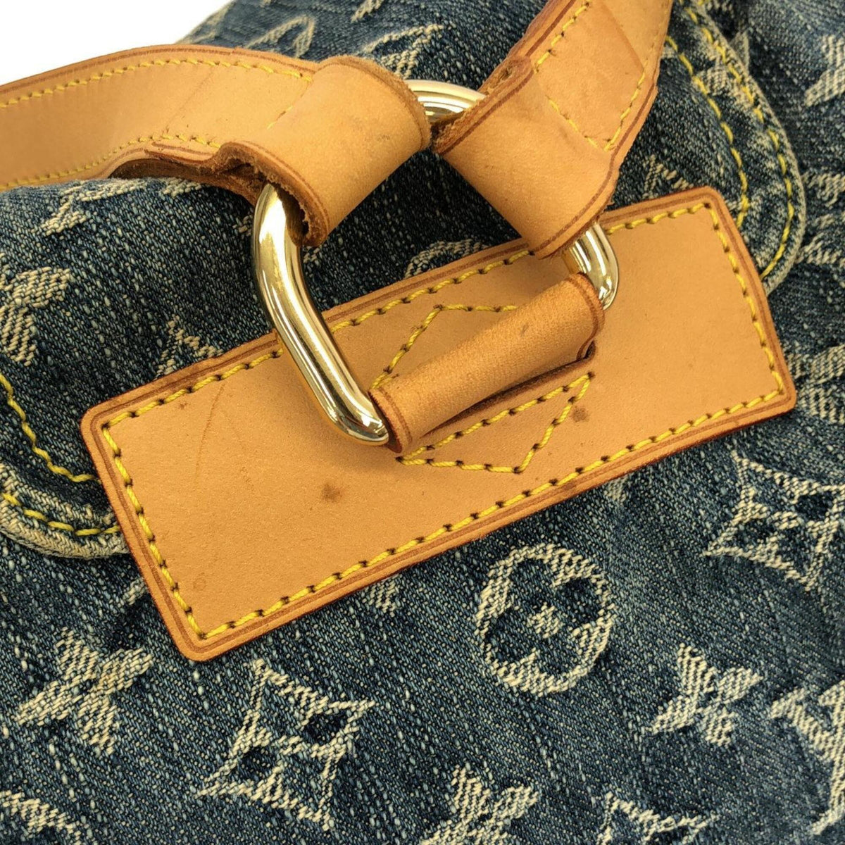 Louis Vuitton Blue Denim Backpack (Pre-Owned)