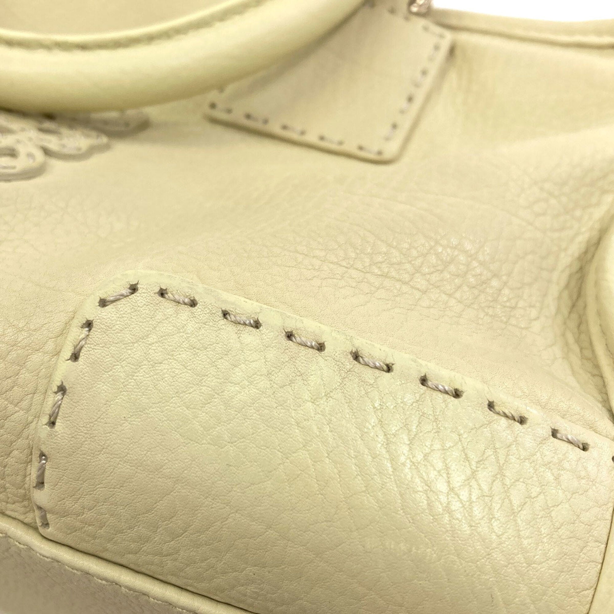 Loewe Yellow Leather Handbag (Pre-Owned)