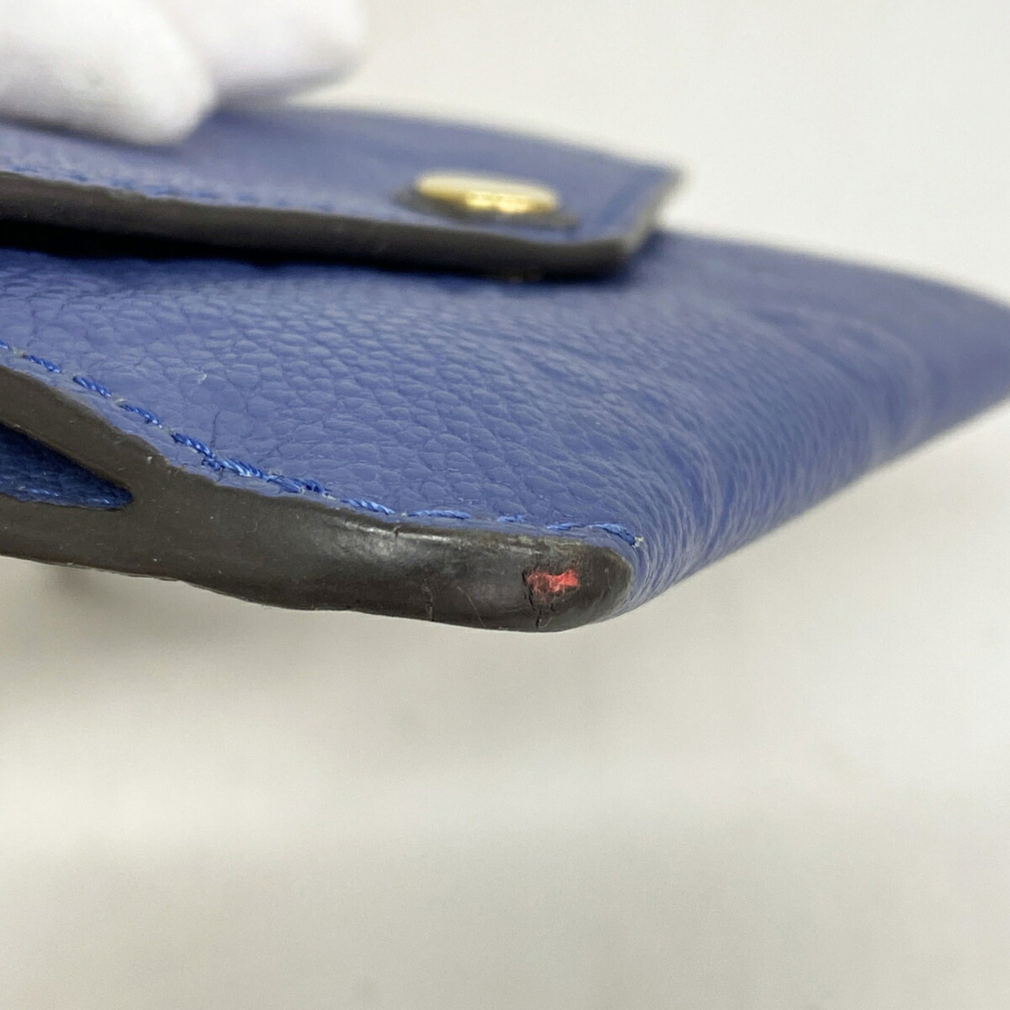 Louis Vuitton Blue Coin Purse/Coin Case (Pre-Owned)