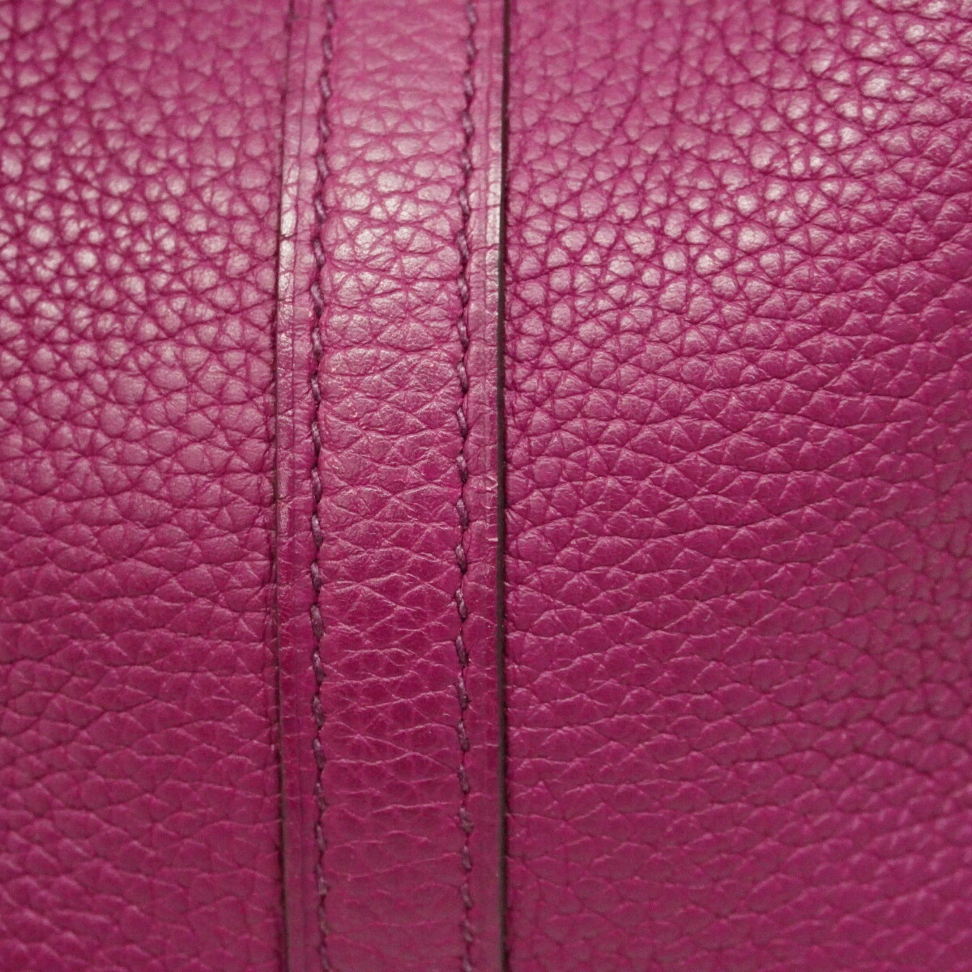Hermes Anemone Taurillon Clemence Leather Handbag (Pre-Owned)