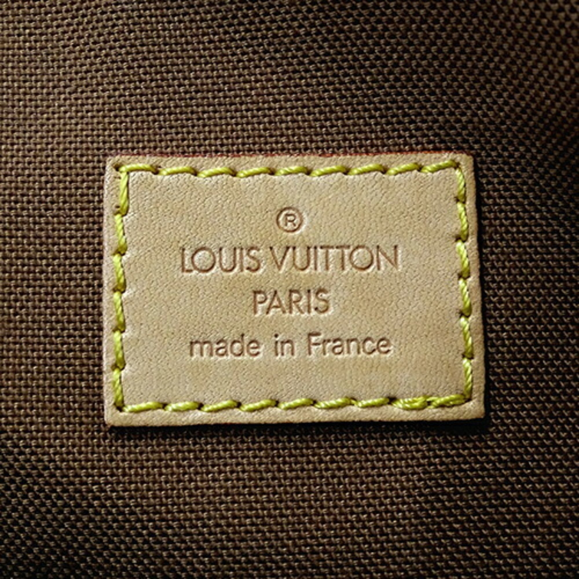 Louis Vuitton Black Monogram Handbag Tote Bag (Pre-Owned)