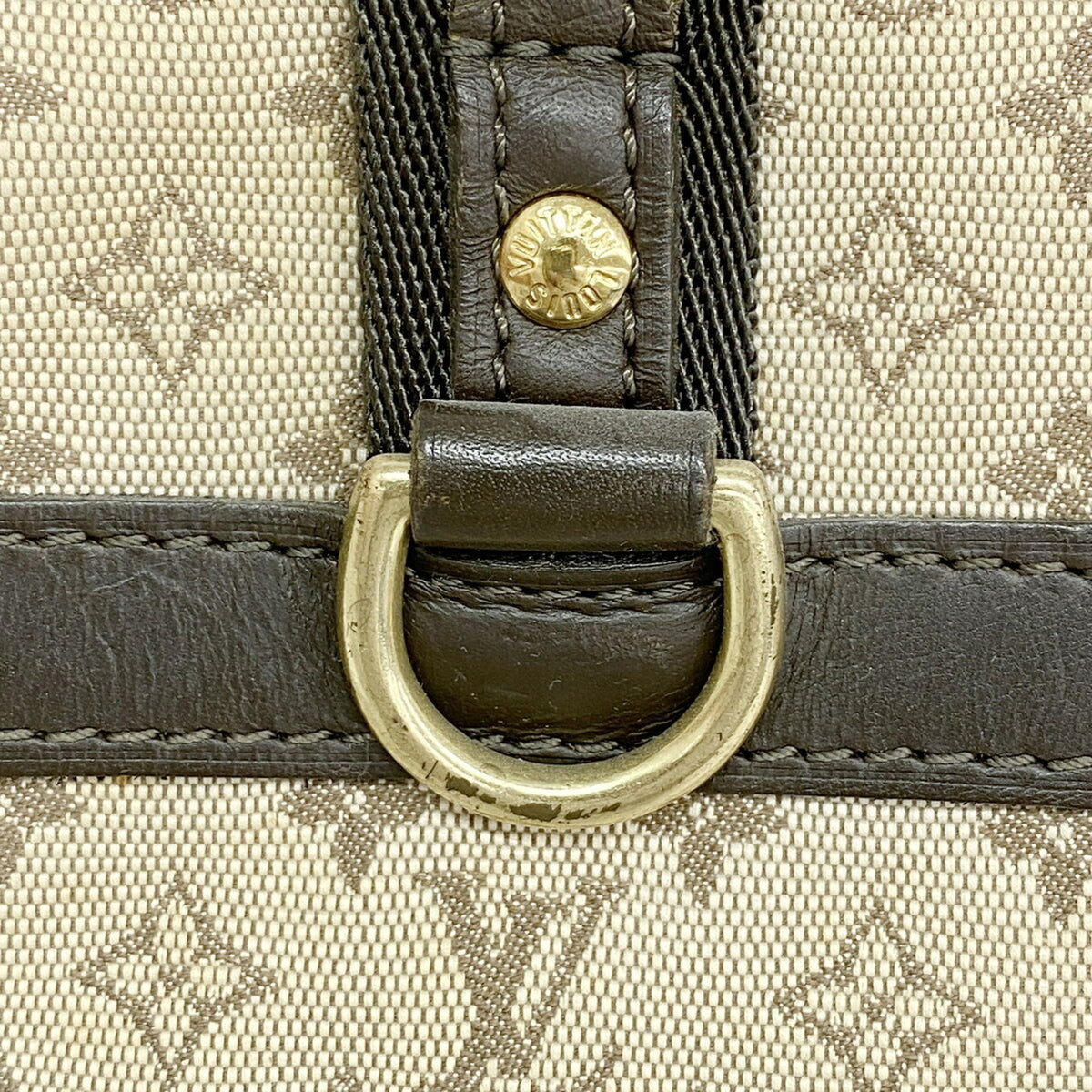 Louis Vuitton Khaki Handbag (Pre-Owned)