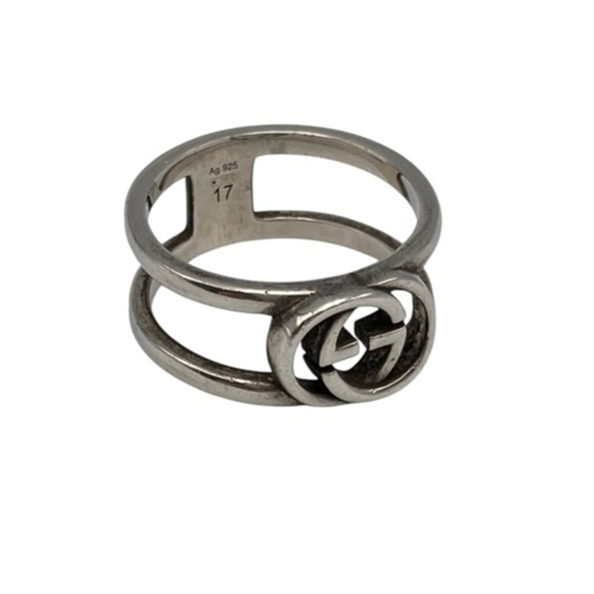 Gucci Silver 925 Band Ring (Pre-Owned)