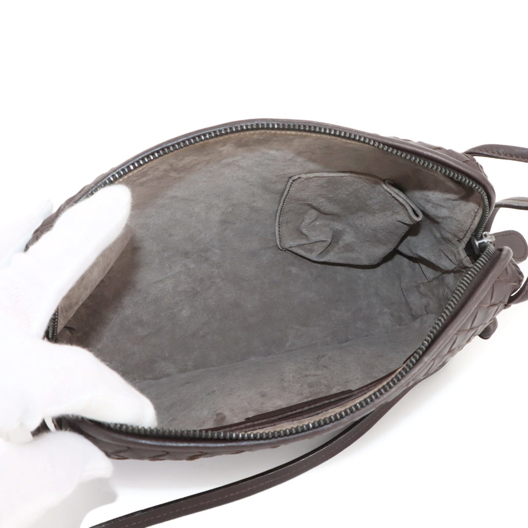 Bottega Veneta Brown Leather Shoulder Bag (Pre-Owned)