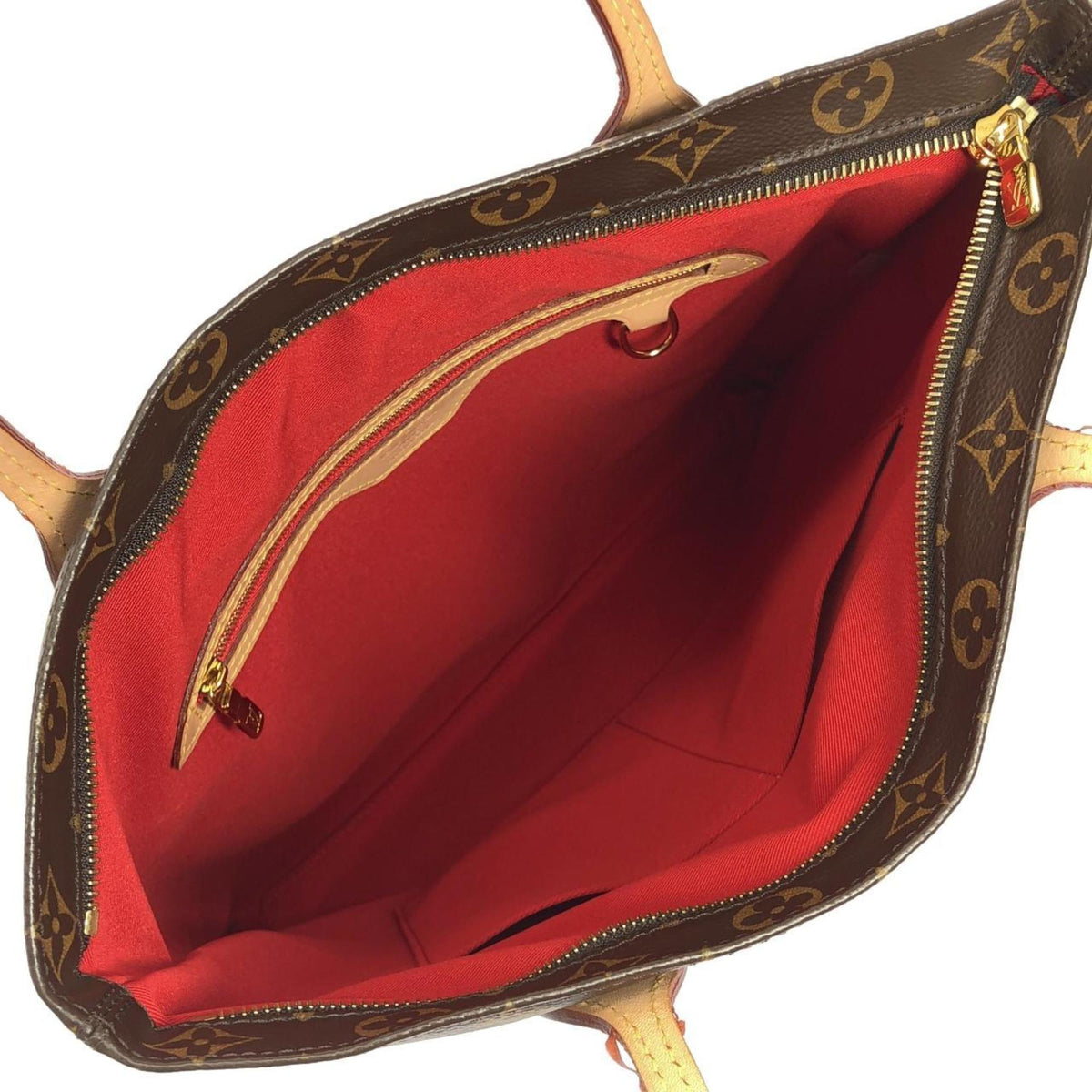 Louis Vuitton Marron Coated Canvas Handbag (Pre-Owned)