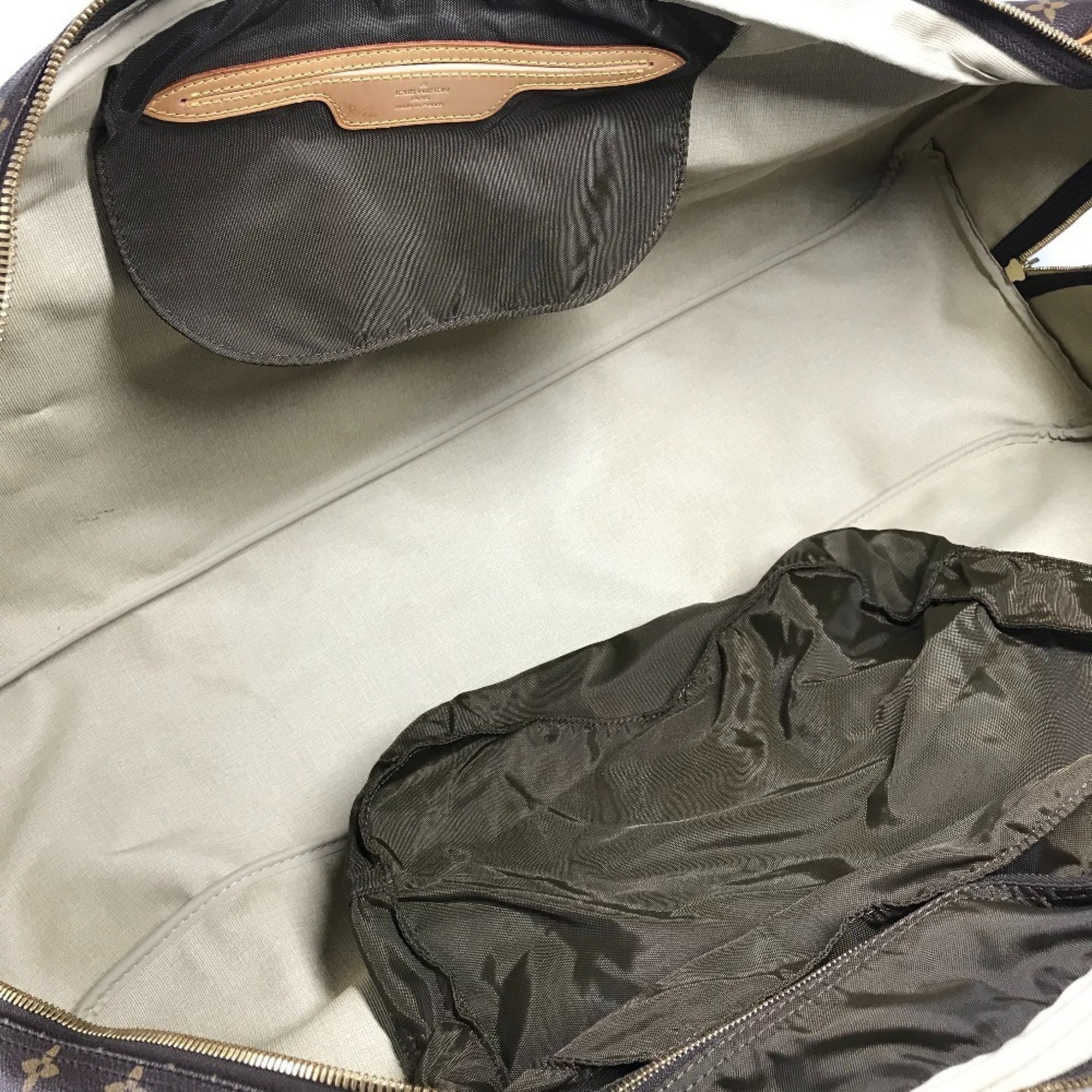 Louis Vuitton Brown Monogram Boston Bag Handbag (Pre-Owned)
