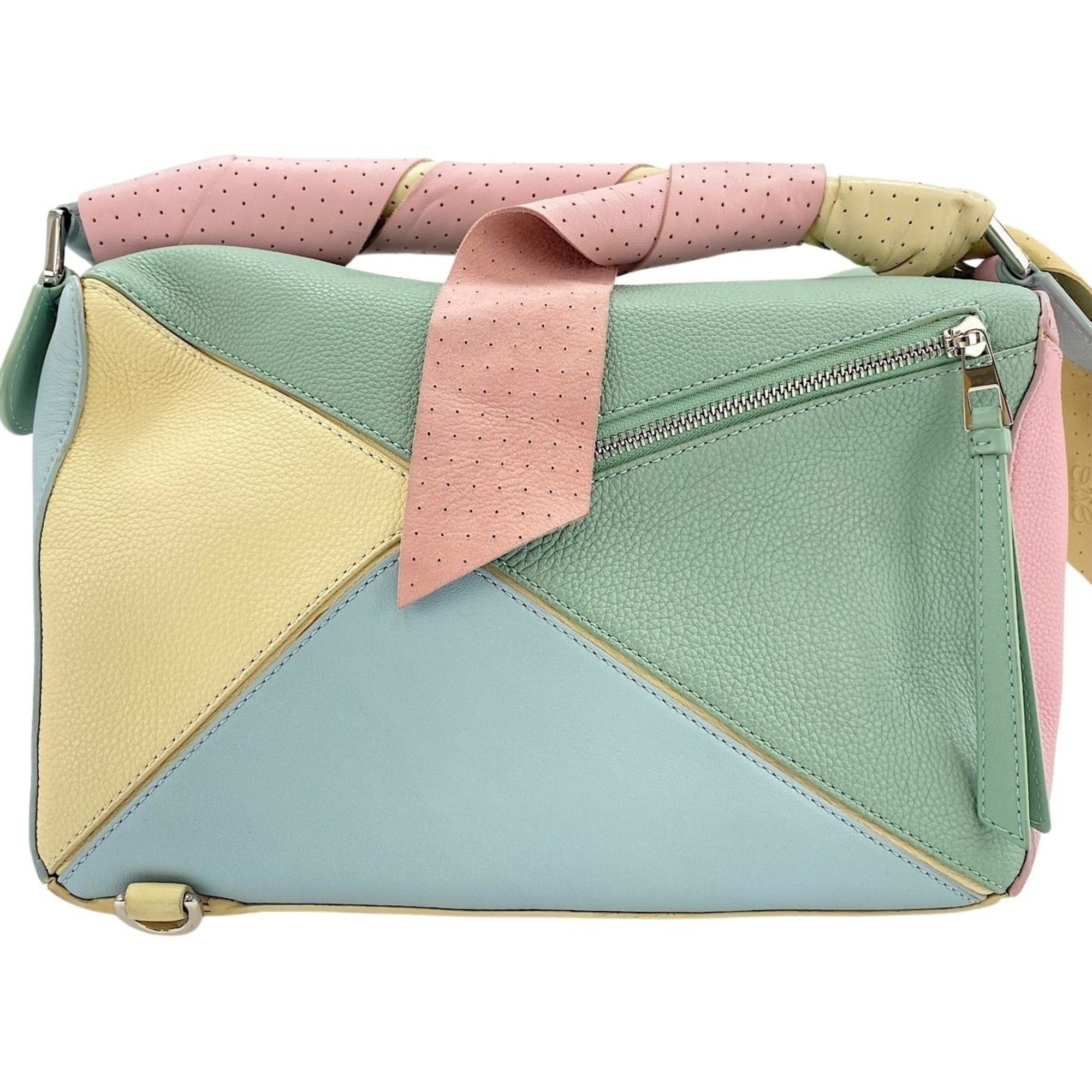 Loewe Puzzle Multi-Color Leather Handbag (Pre-Owned)