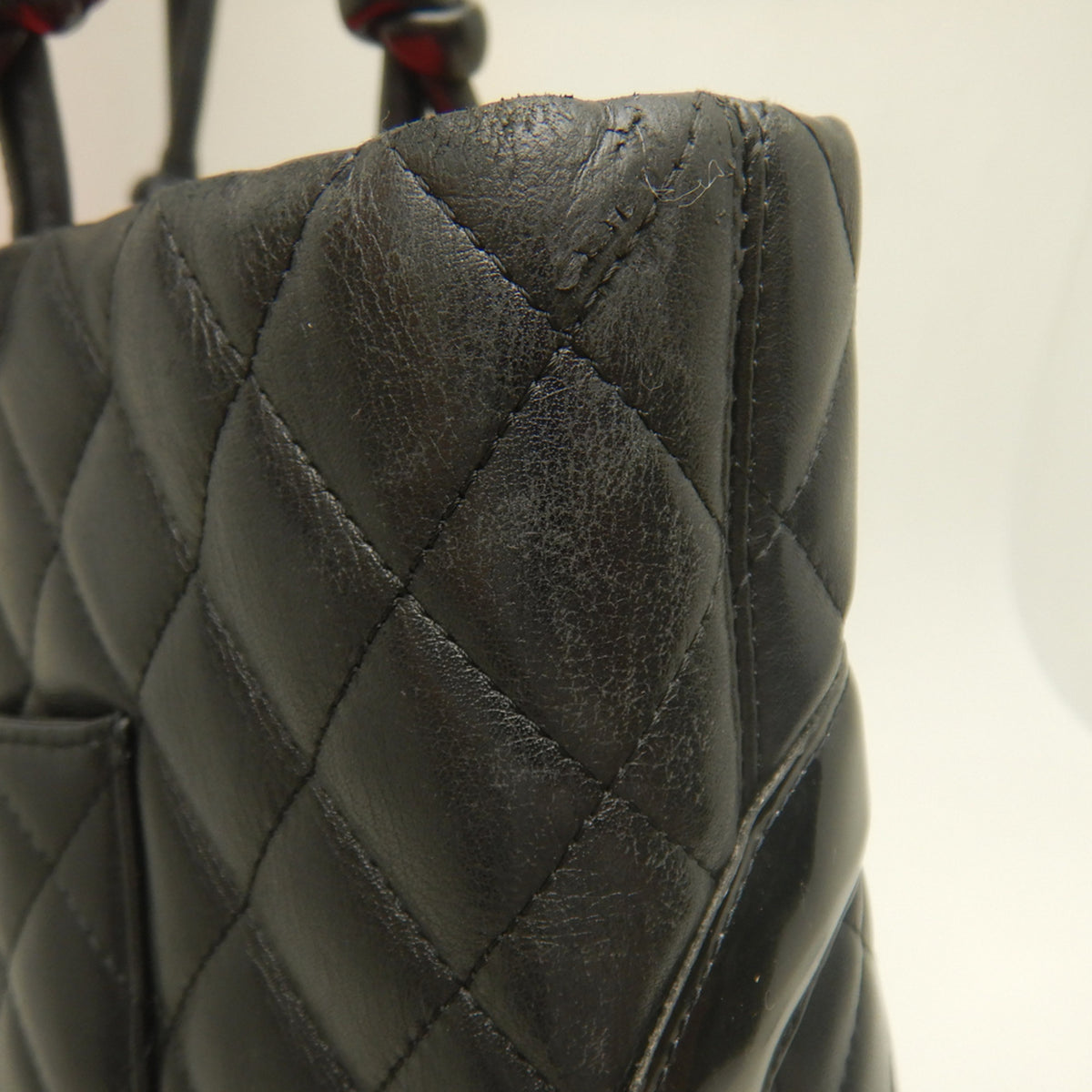 Chanel Black Leather Tote Bag (Pre-Owned)