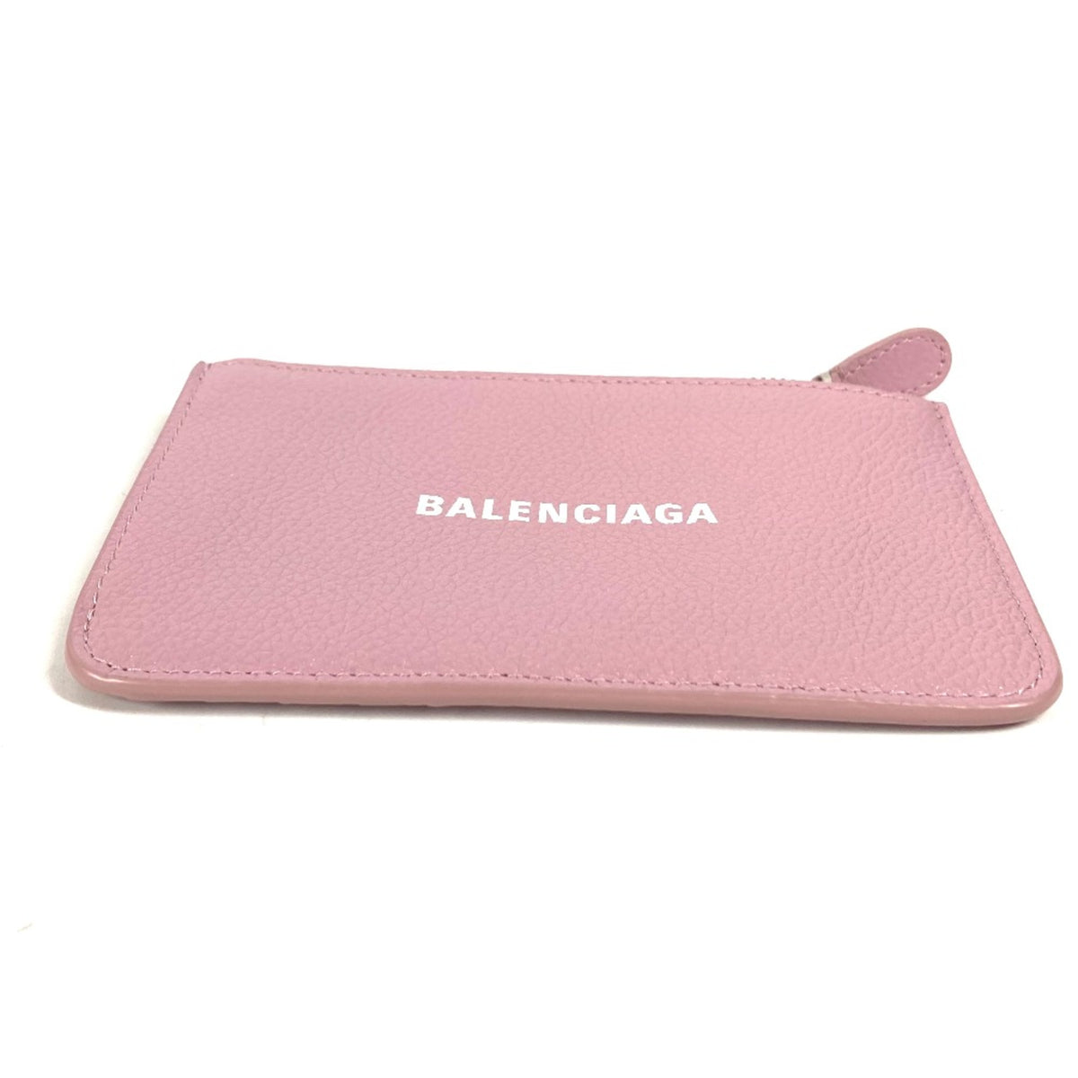 Balenciaga Pink Leather Coin Purse/Coin Case (Pre-Owned)