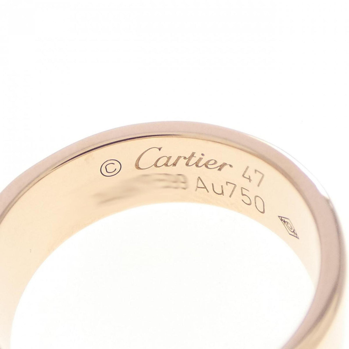 Cartier Pink Gold Pink Gold (18K) Band Ring (Pre-Owned)