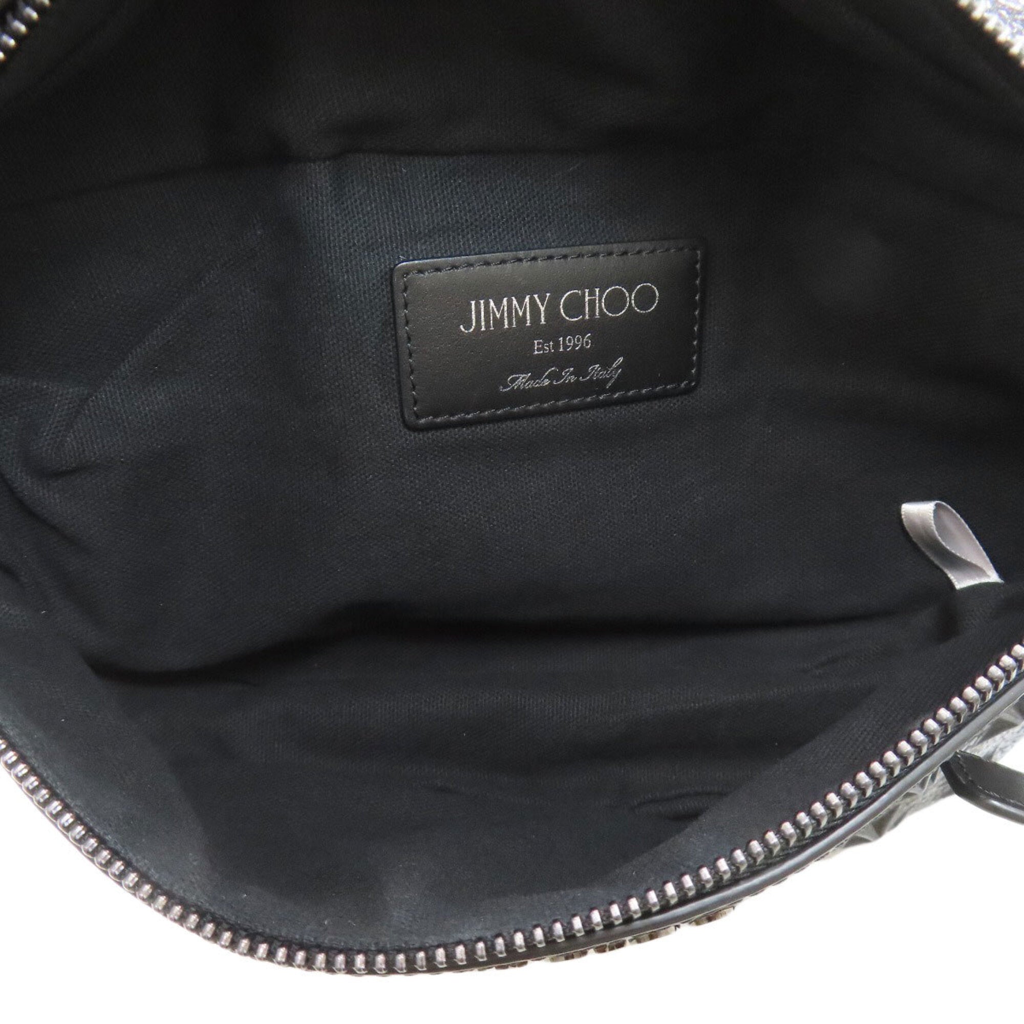 Jimmy Choo Black Leather Sling Bag (Pre-Owned)