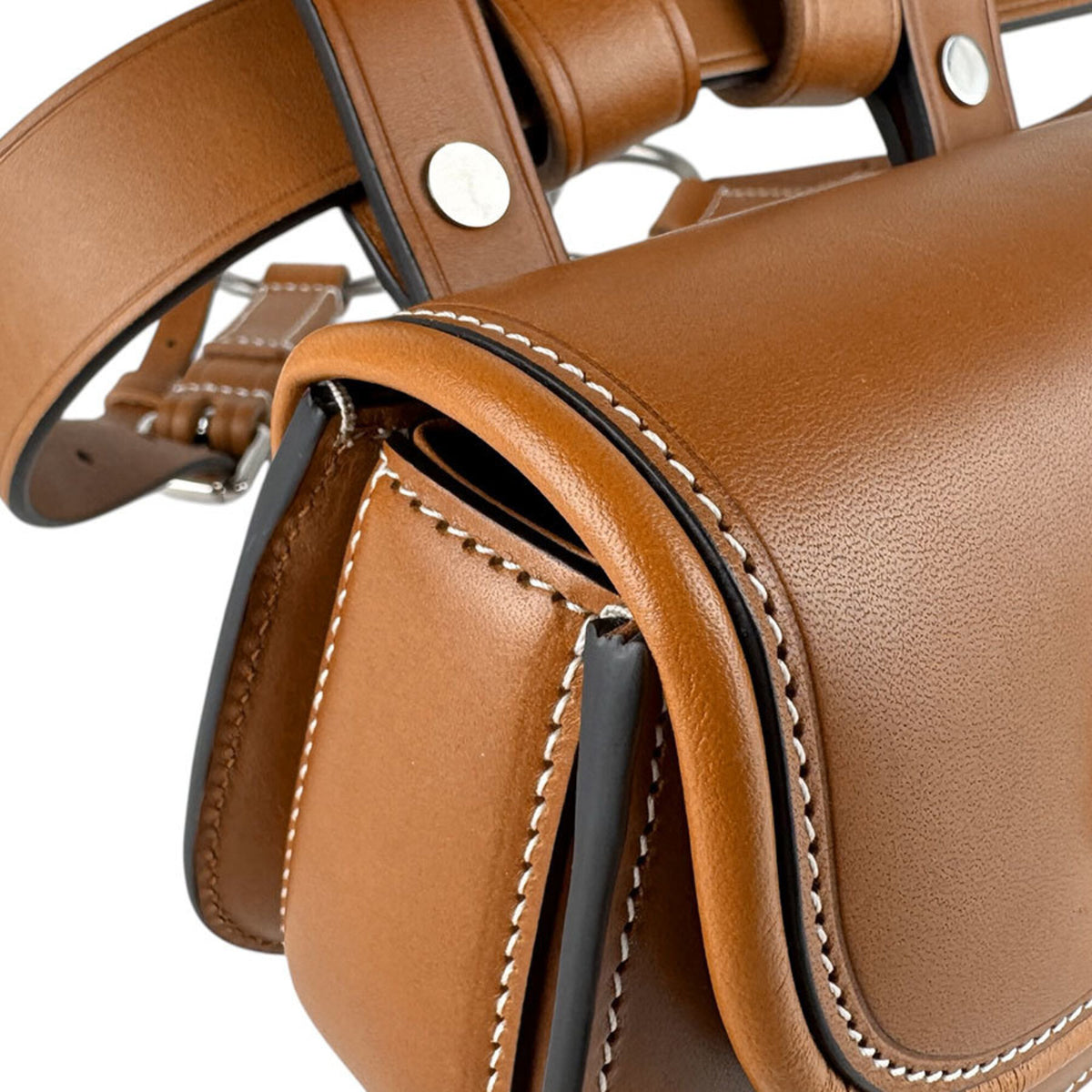 Gucci Brown Leather Fanny Pack (Pre-Owned)