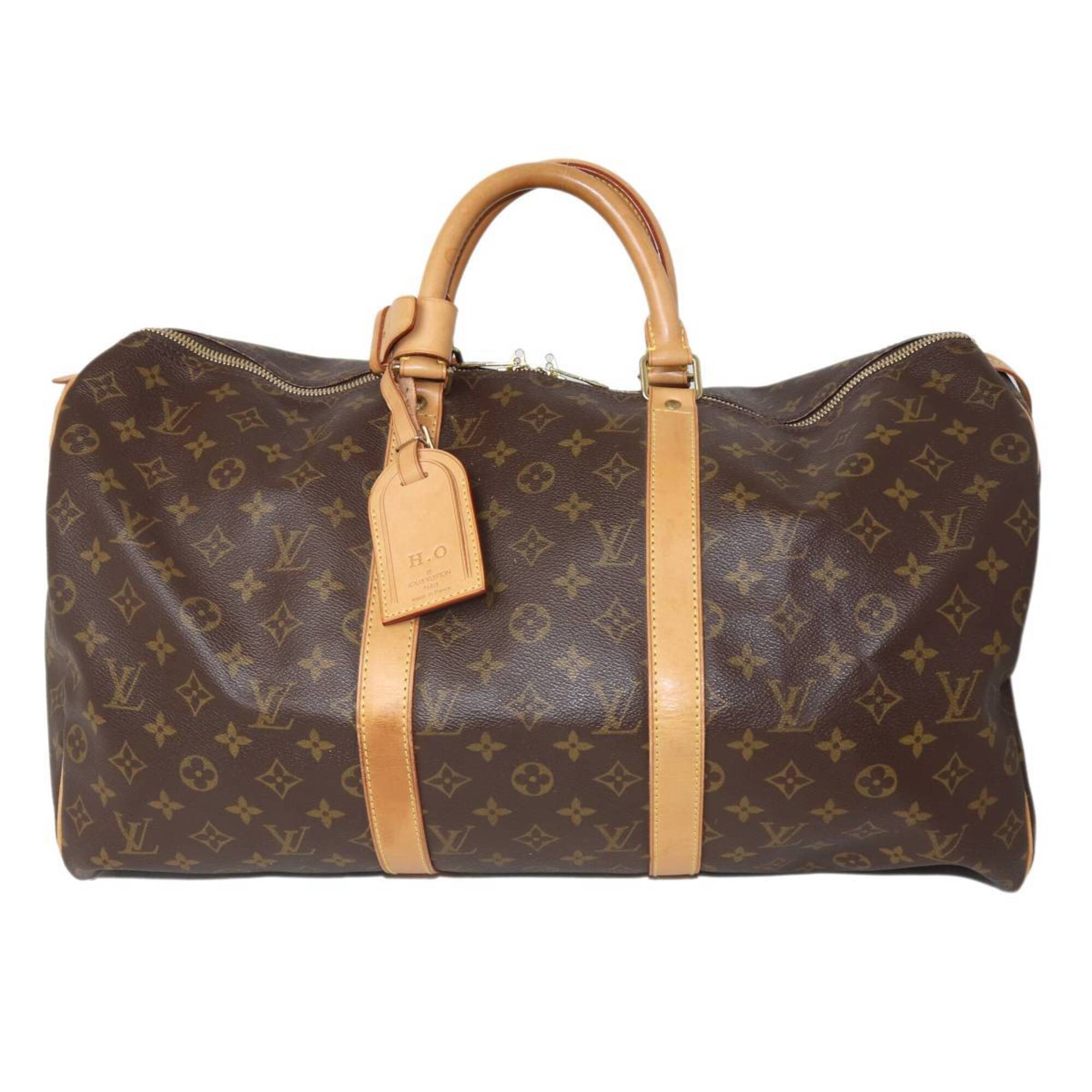 Louis Vuitton Monogram Brown Monogram Boston Bag (Pre-Owned)