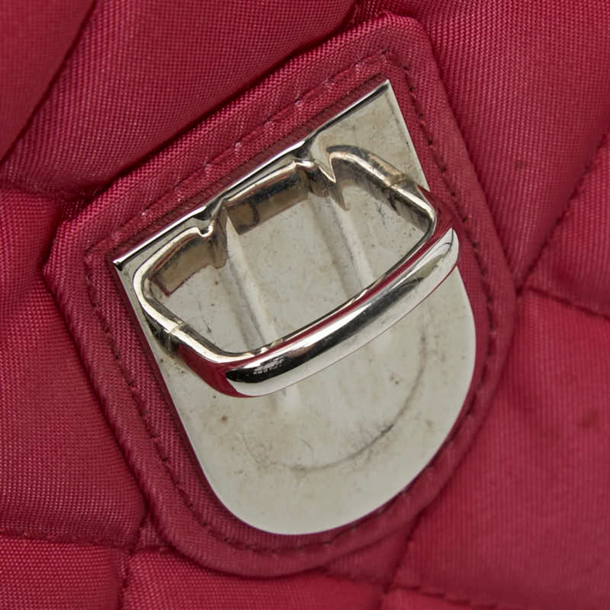 Prada Pink Nylon Shoulder Bag (Pre-Owned)
