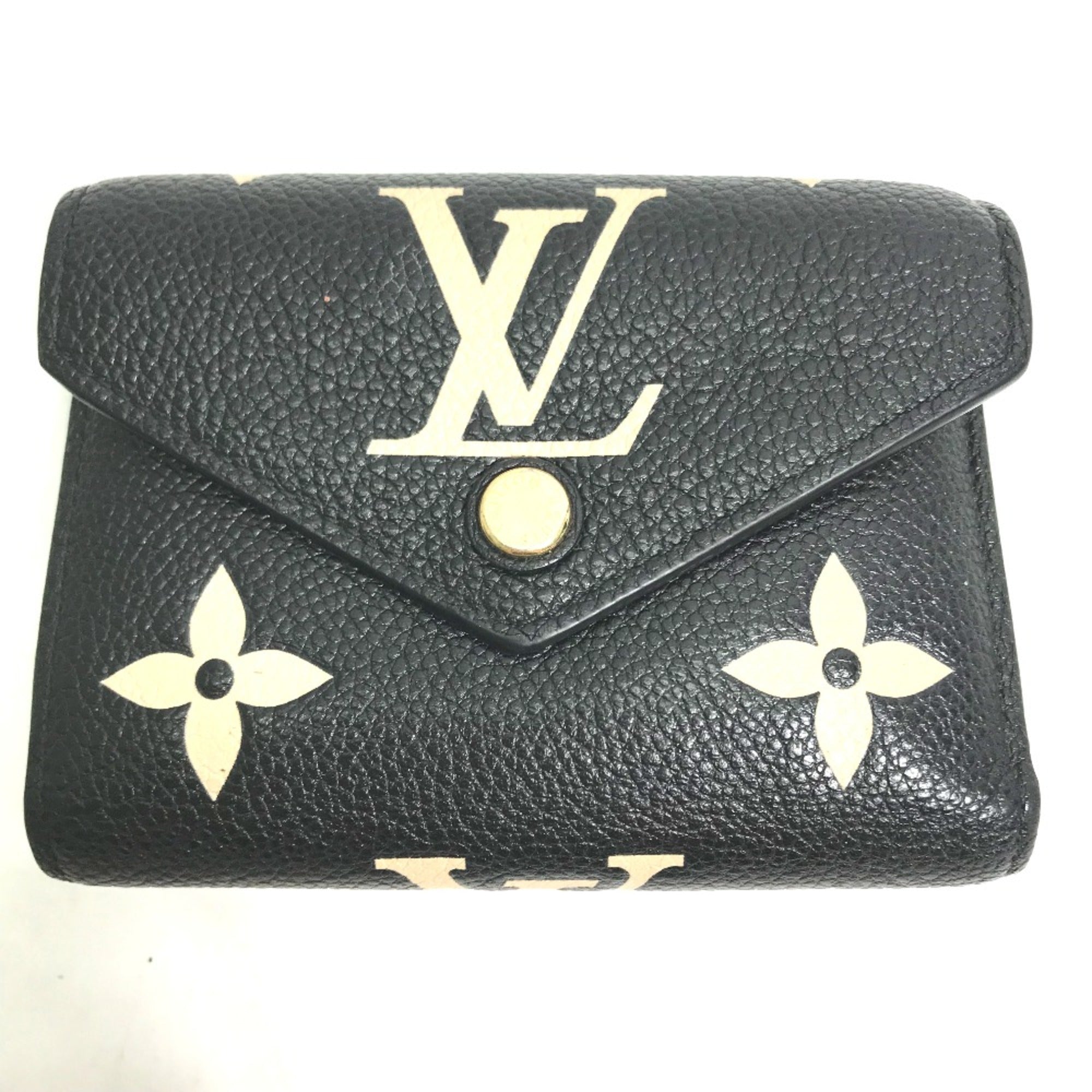 Louis Vuitton Black Other Wallet (Tri-Fold) (Pre-Owned)