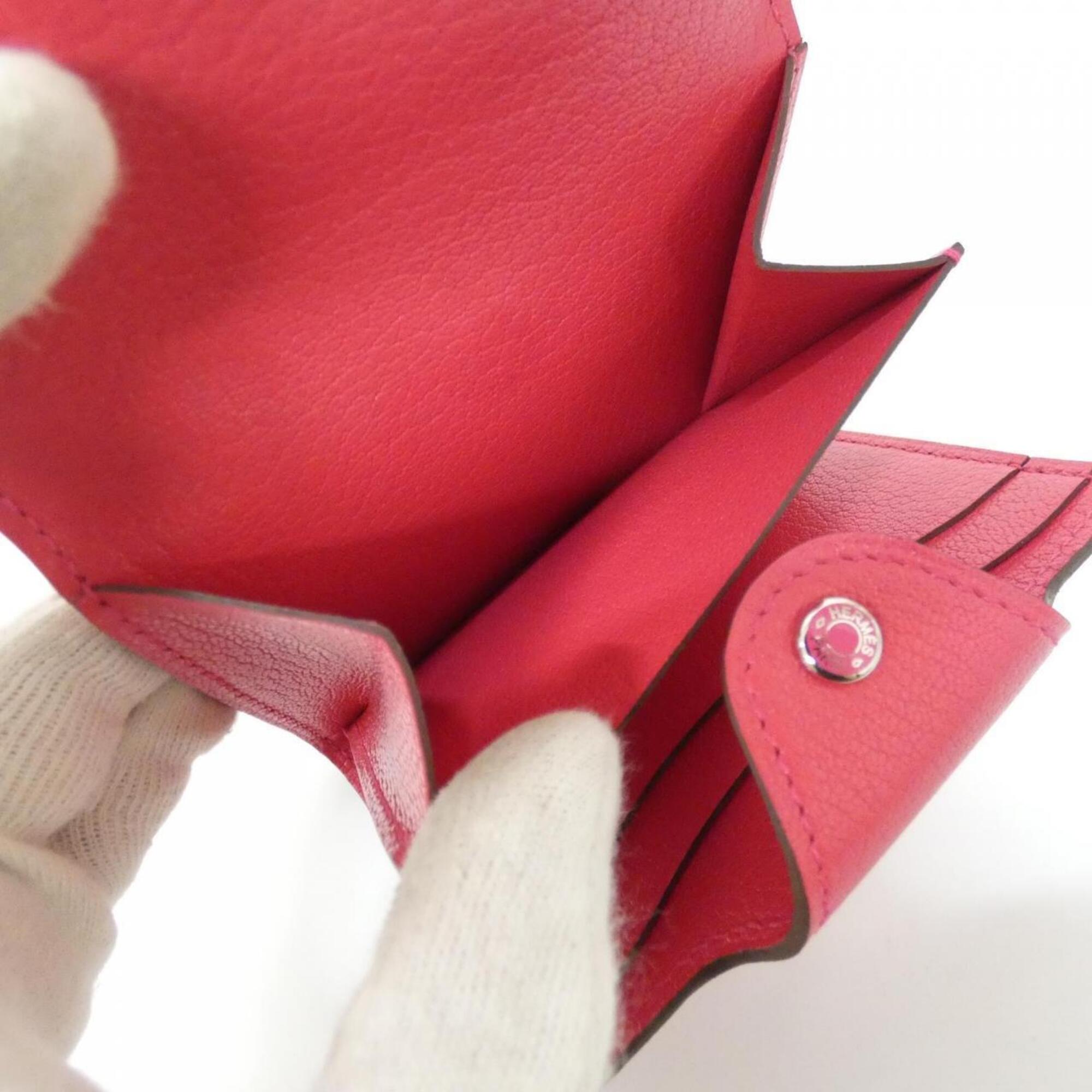 Hermes Pink Coin Purse/Coin Case (Pre-Owned)