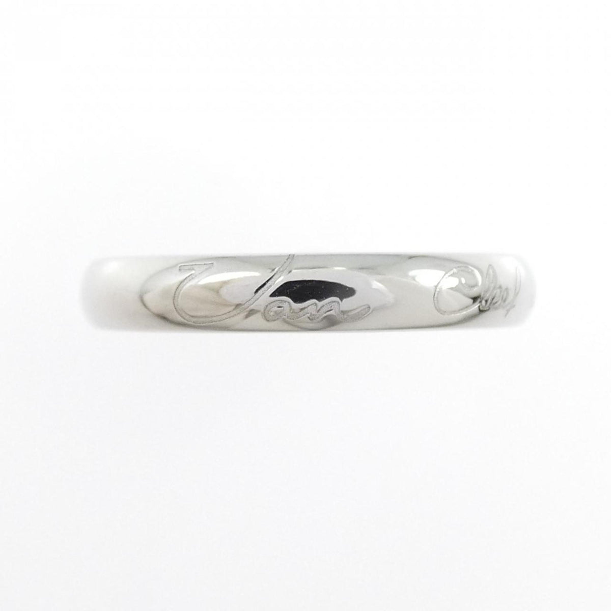Van Cleef & Arpels Platinum 950 Band Ring (Pre-Owned)