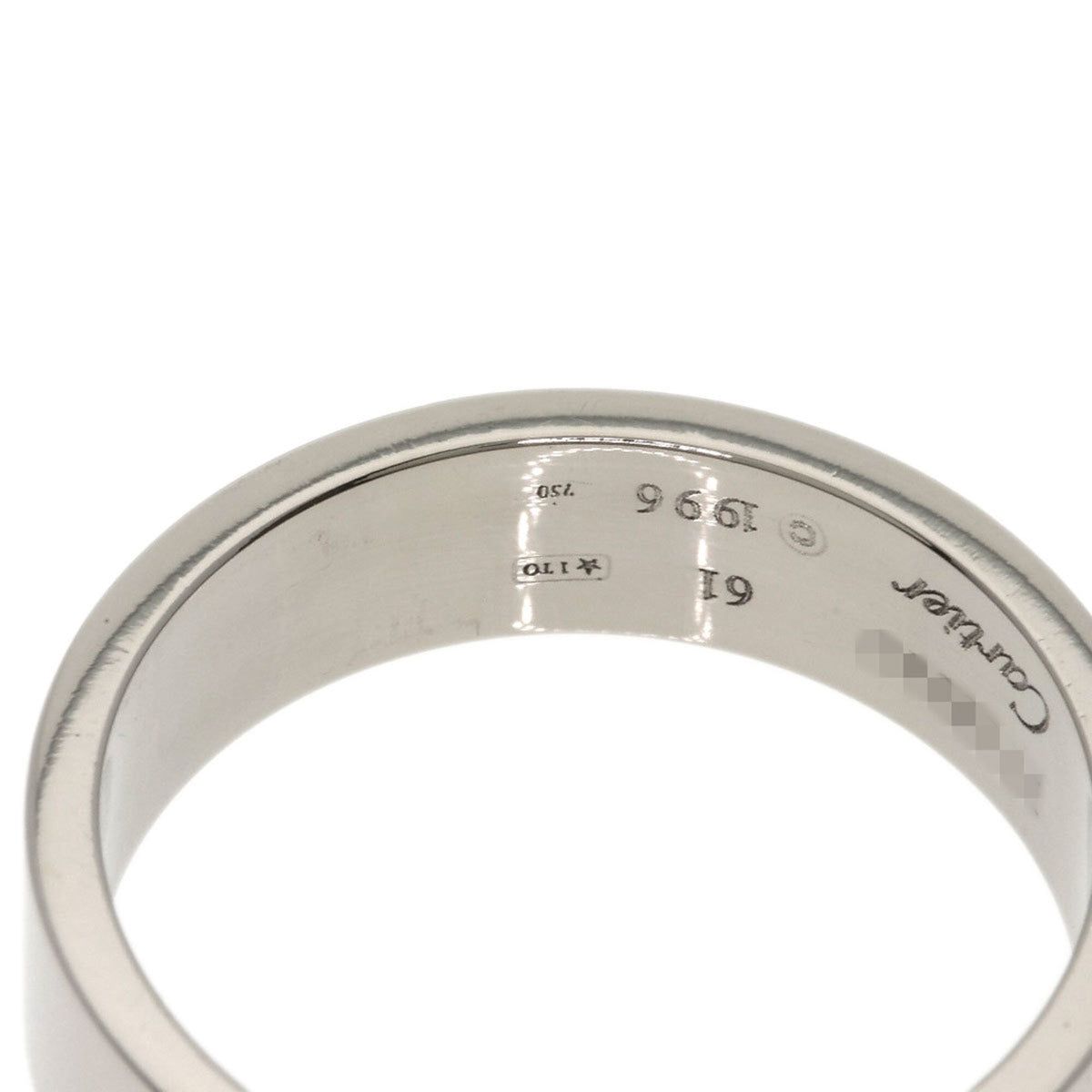 Cartier White Gold (18K) Band Ring (Pre-Owned)