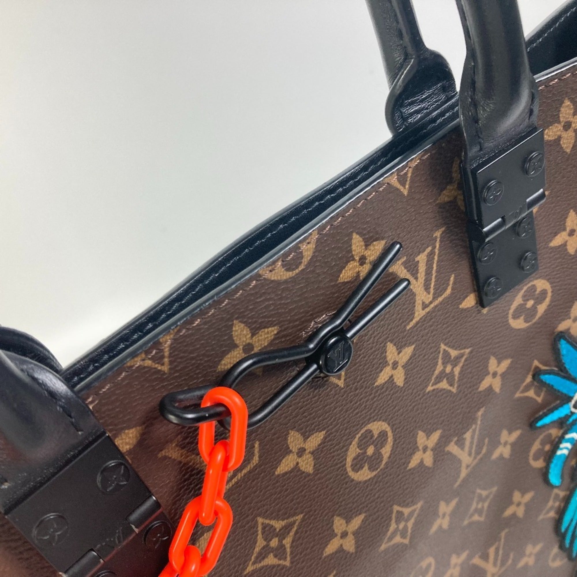 Louis Vuitton Brown Galle Monogram Monogram Shoulder Bag Tote Bag (Pre-Owned)