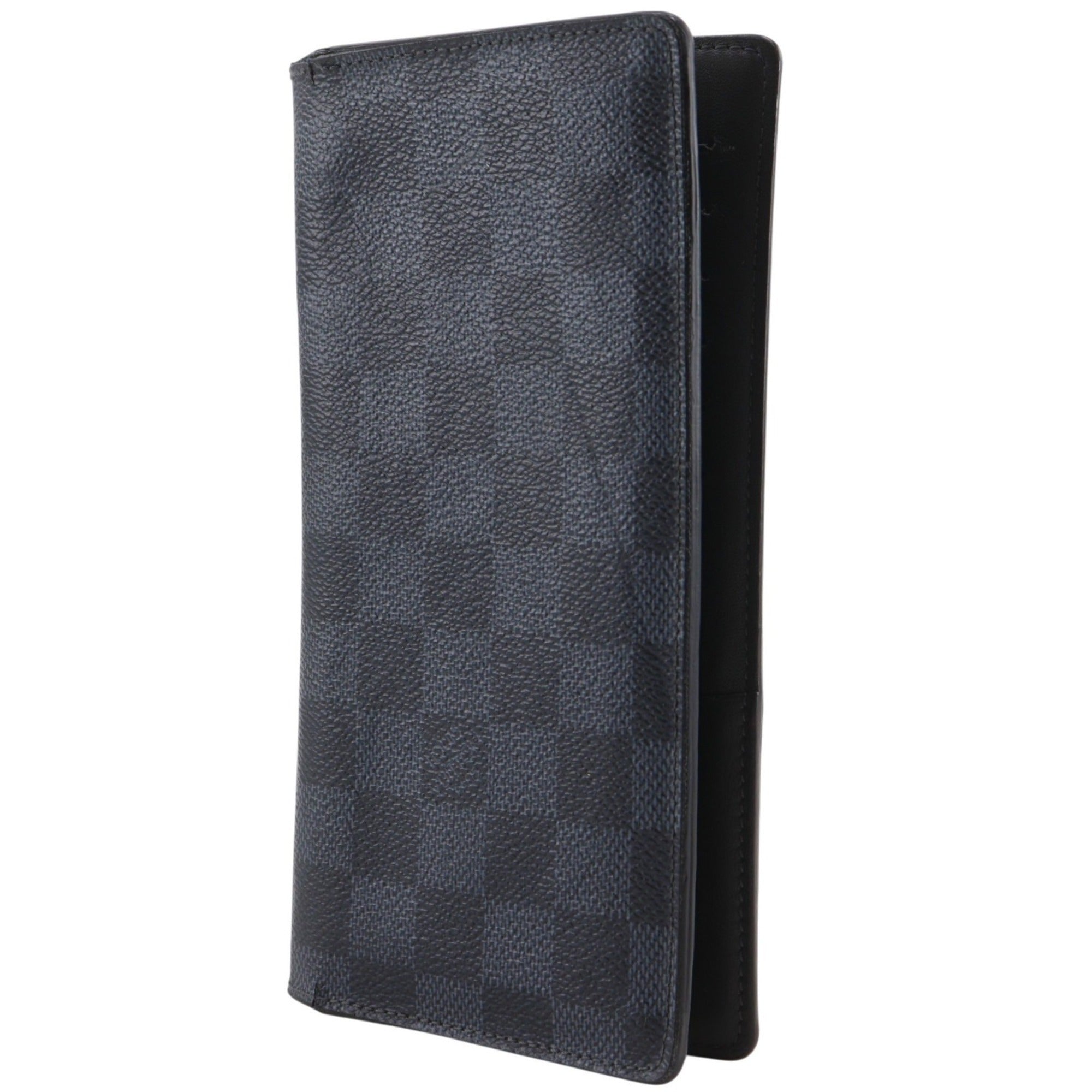 Louis Vuitton Black Damier Graphite Long Wallet (Bi-Fold) (Pre-Owned)